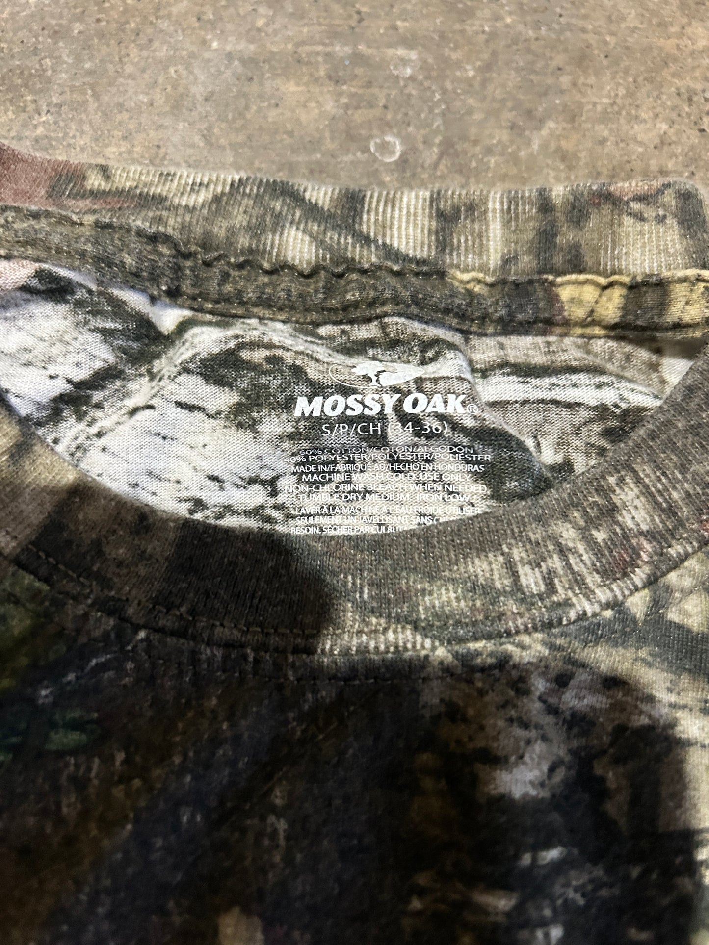 Mossy Oak Camo Tee (S)