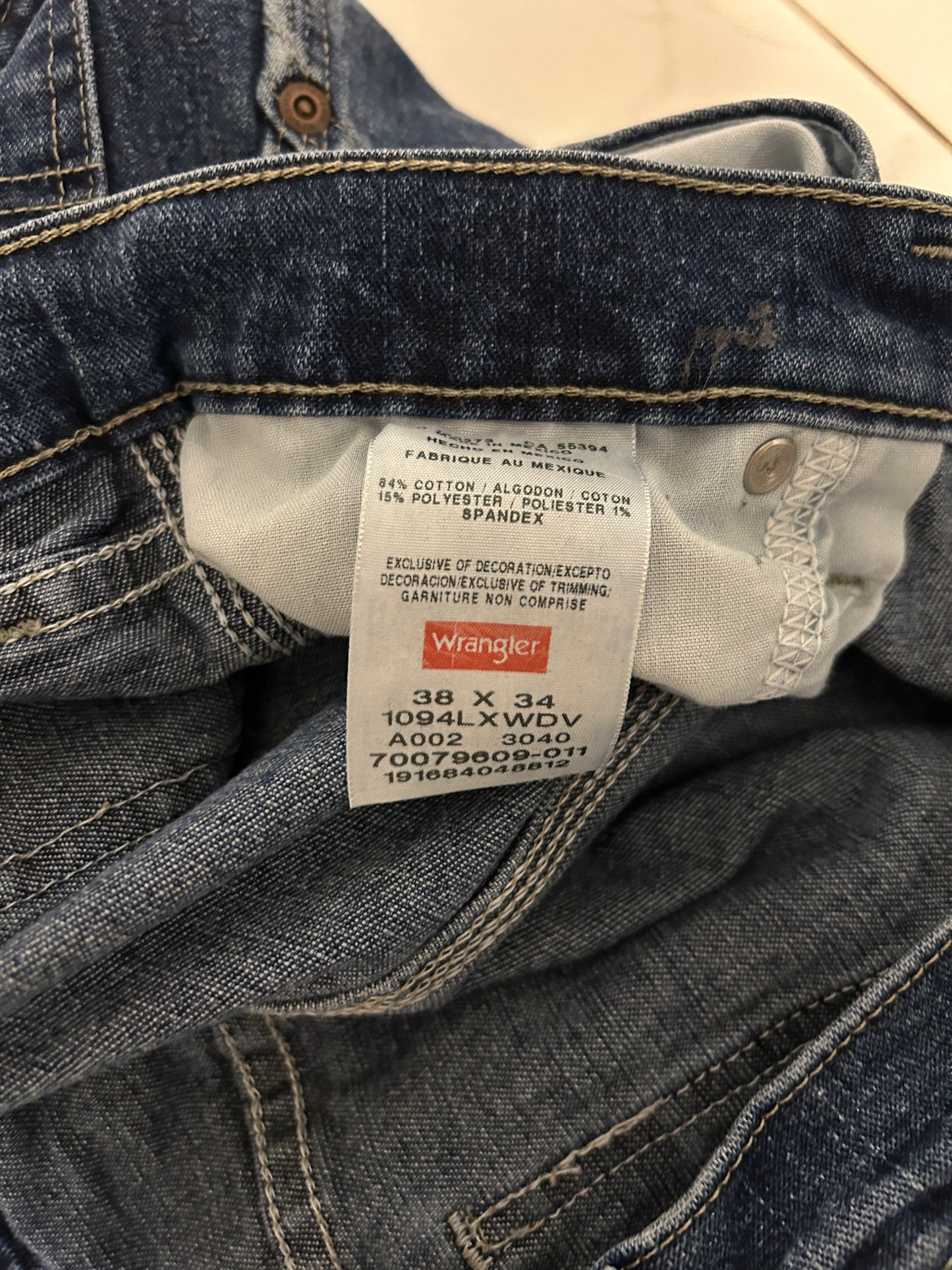 Wrangler Carpenter Jeans (38x34)