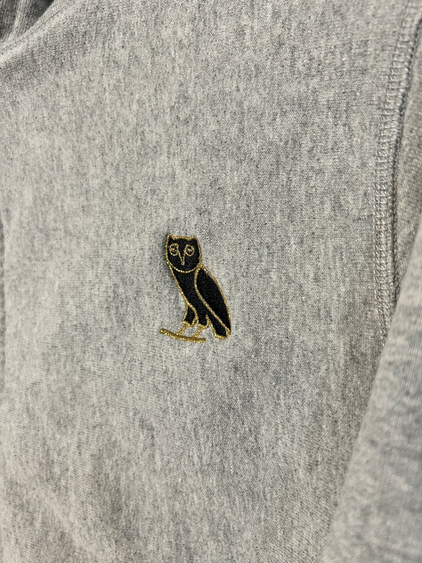 Grey OVO Zip Hoodie (S)
