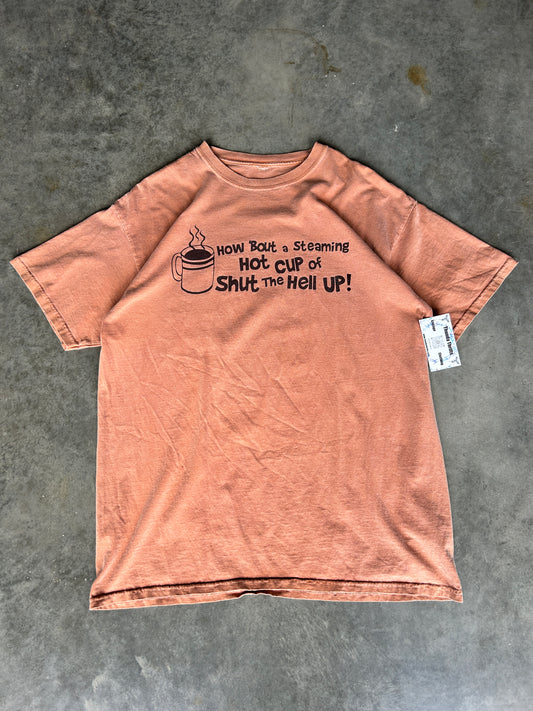 Vintage Coffee Humour Tee (XL)