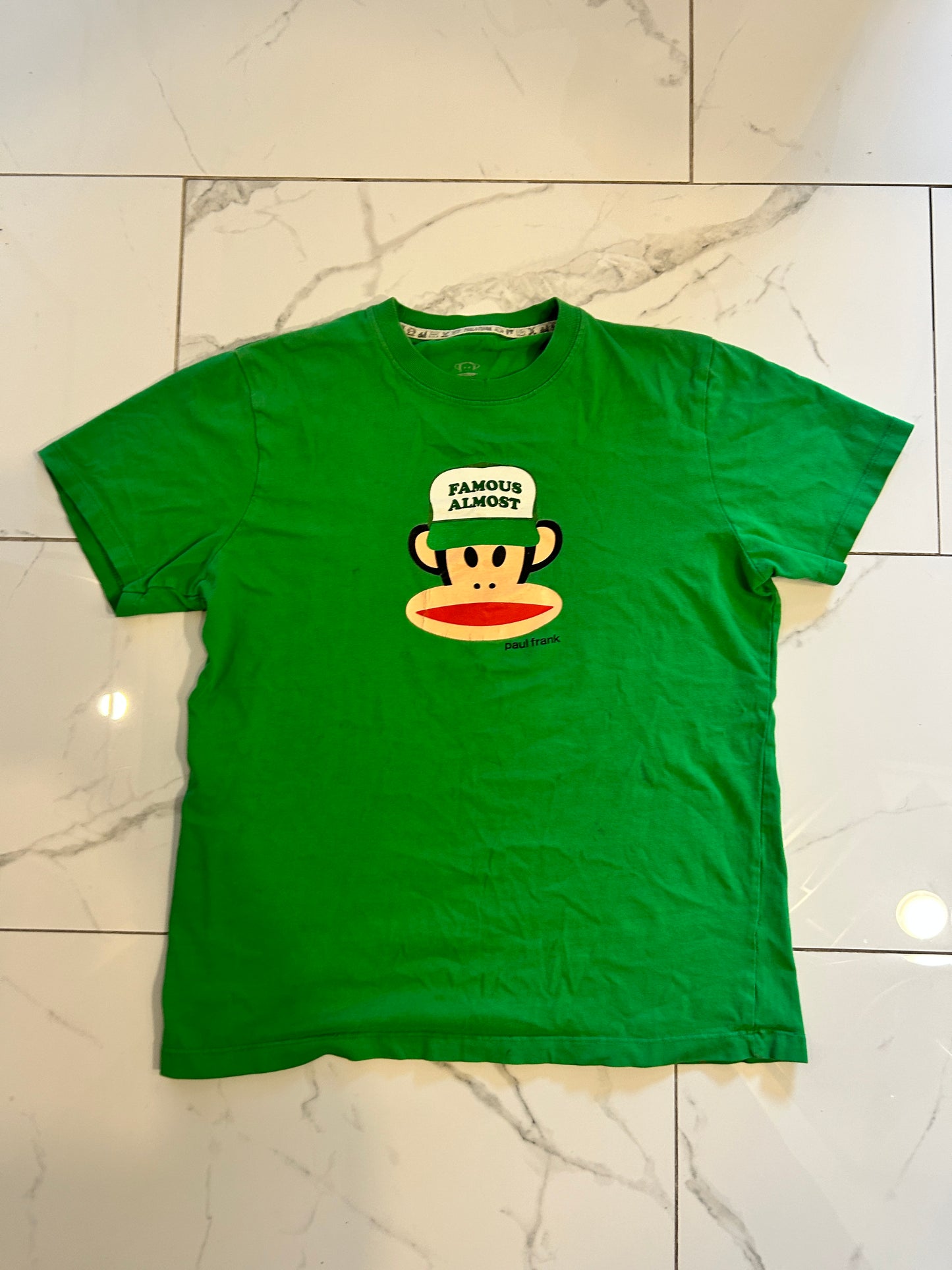 Y2K Paul Frank Famous Almost Monkey Tee (S)