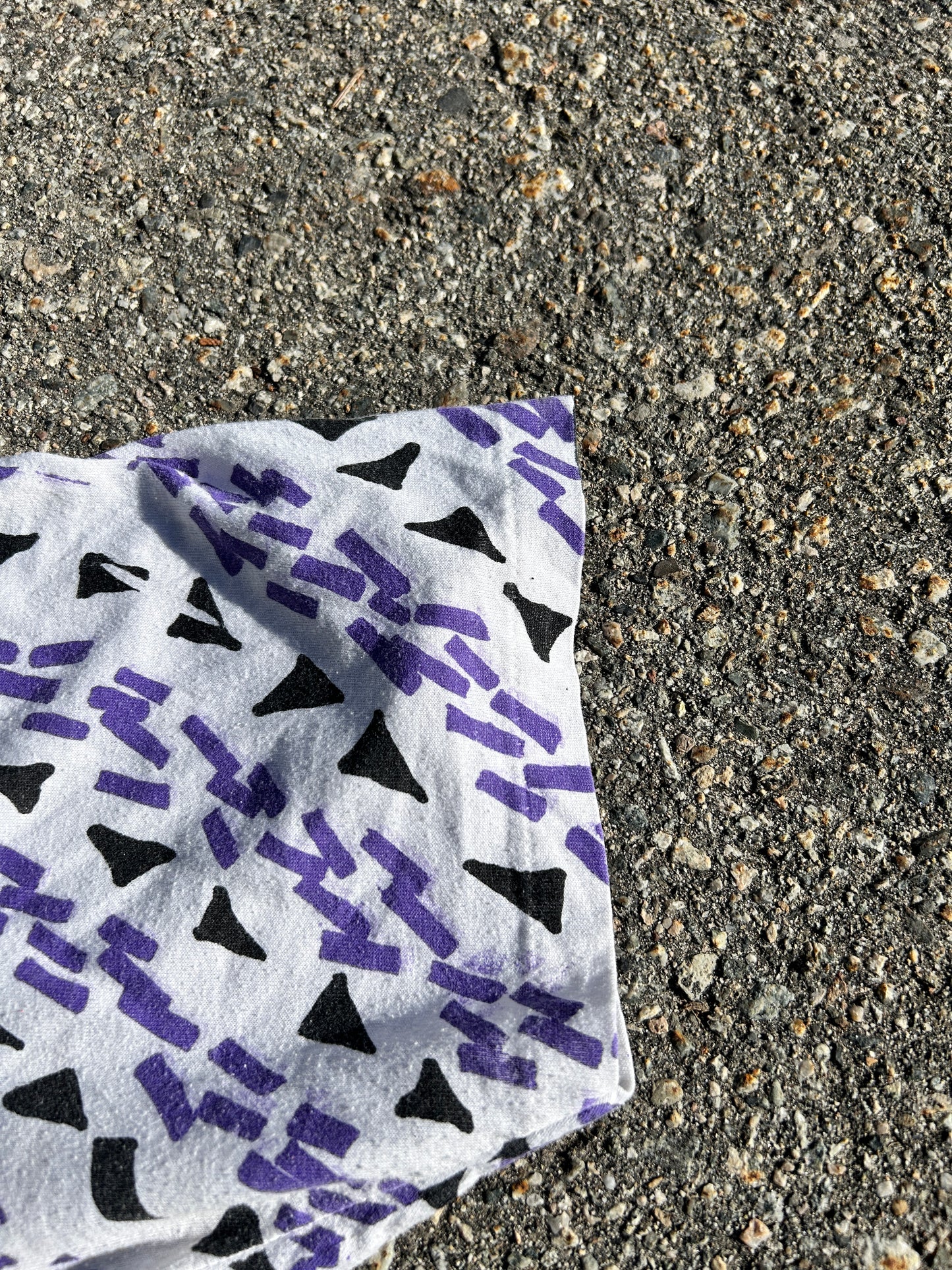 Vintage 1993 Taz Purple All Over Print Tee (XL)