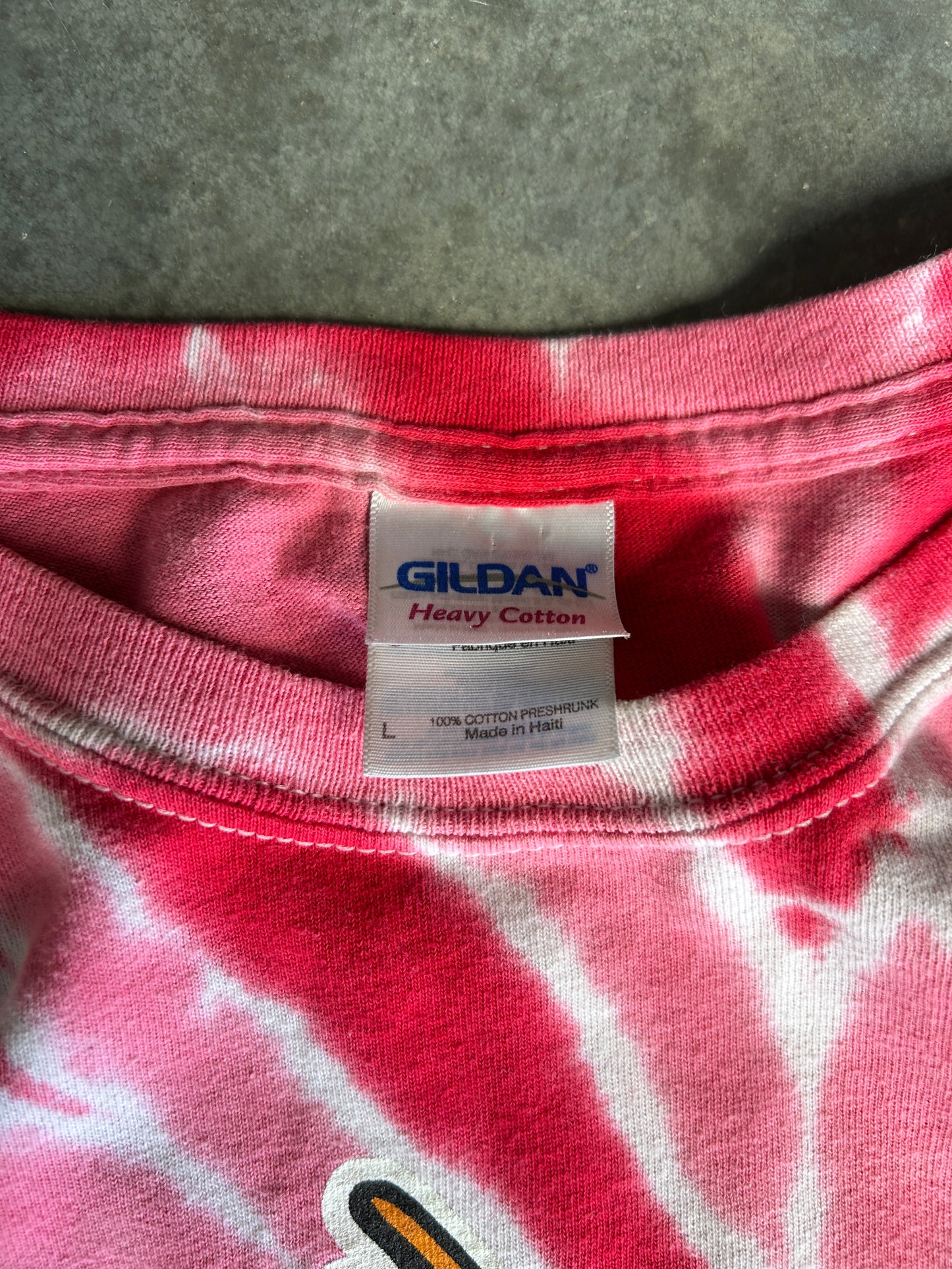 Vintage Milwaukee Bucks Retro Logo Tie Dye Tee (L)