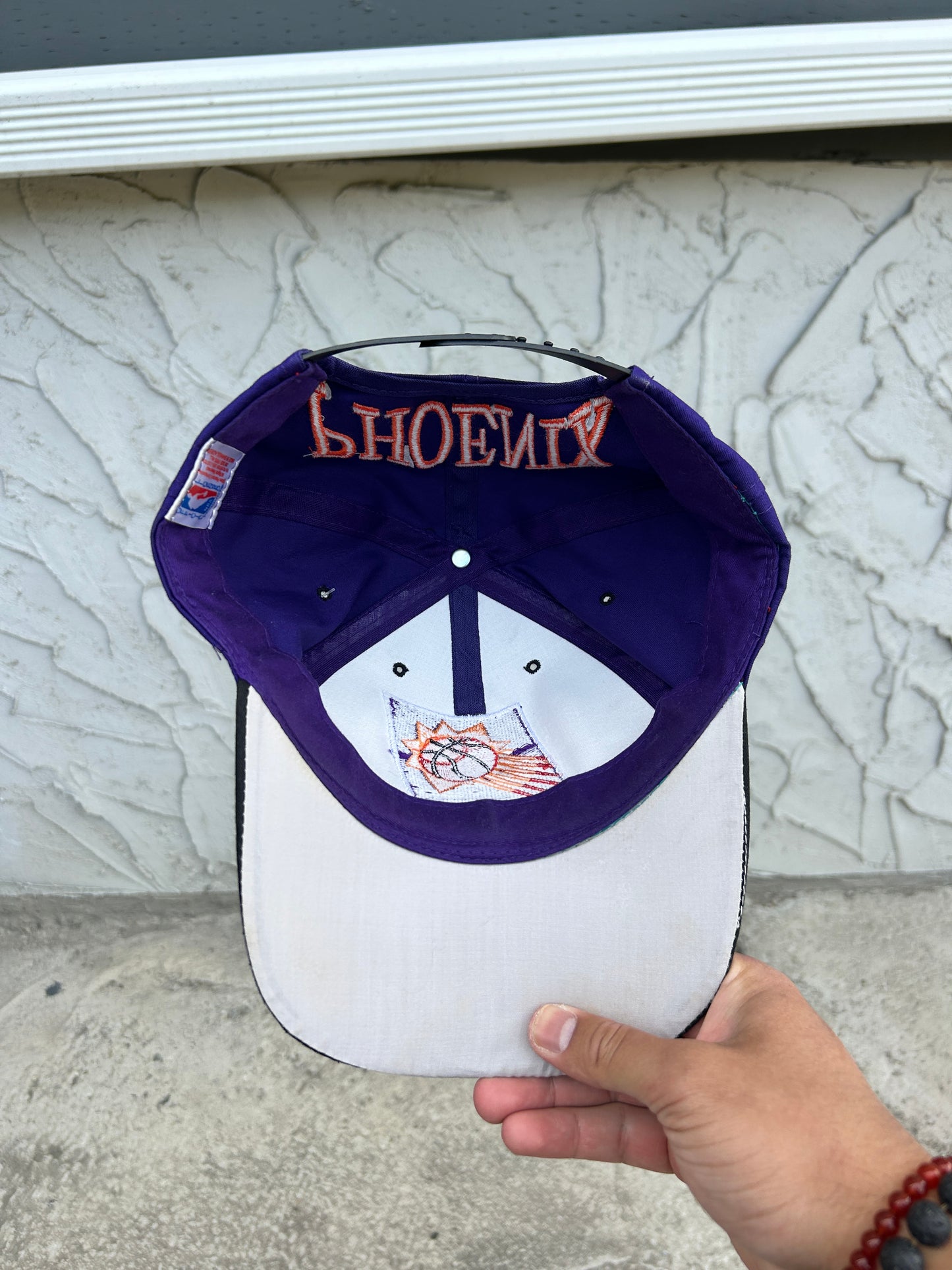Vintage Phoenix Suns Brim Print SnapBack