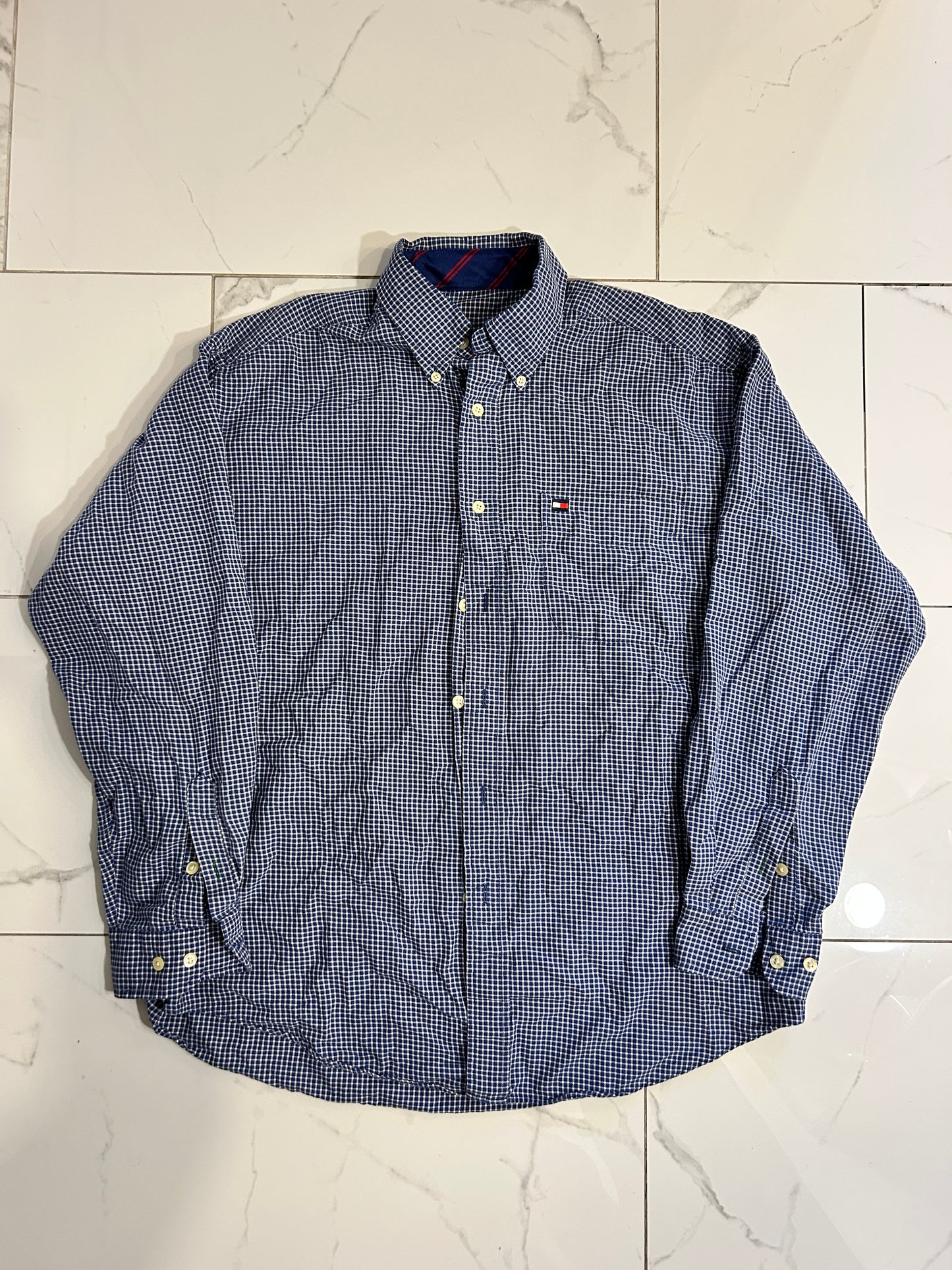 Vintage Tommy Hilfiger Button Up Shirt (L)
