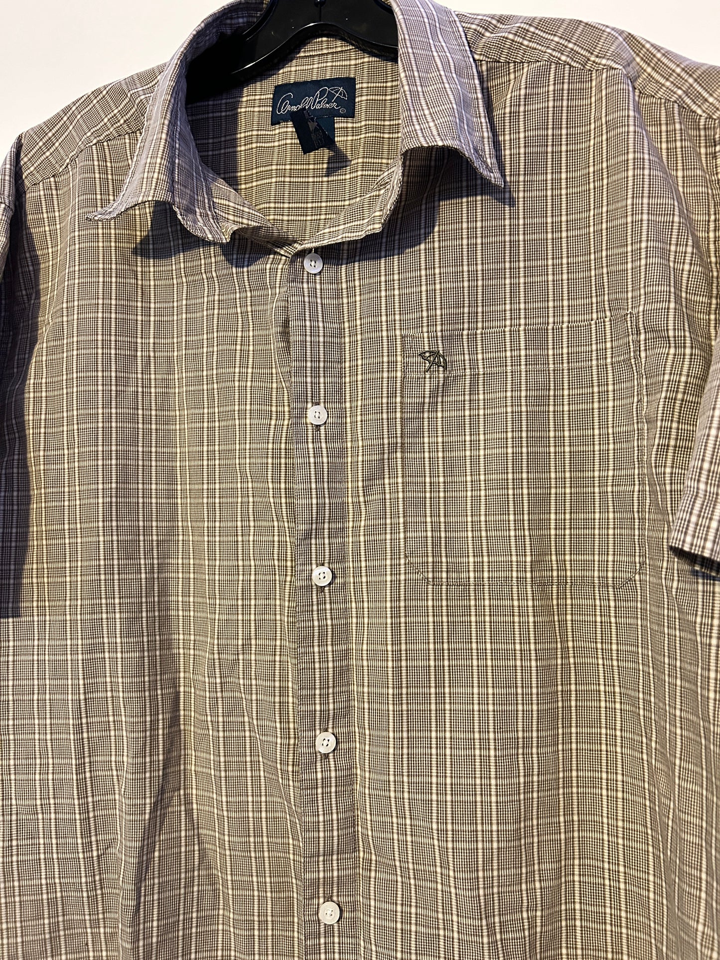 Arnold Palmer Button Up “Dad Shirt” (L)