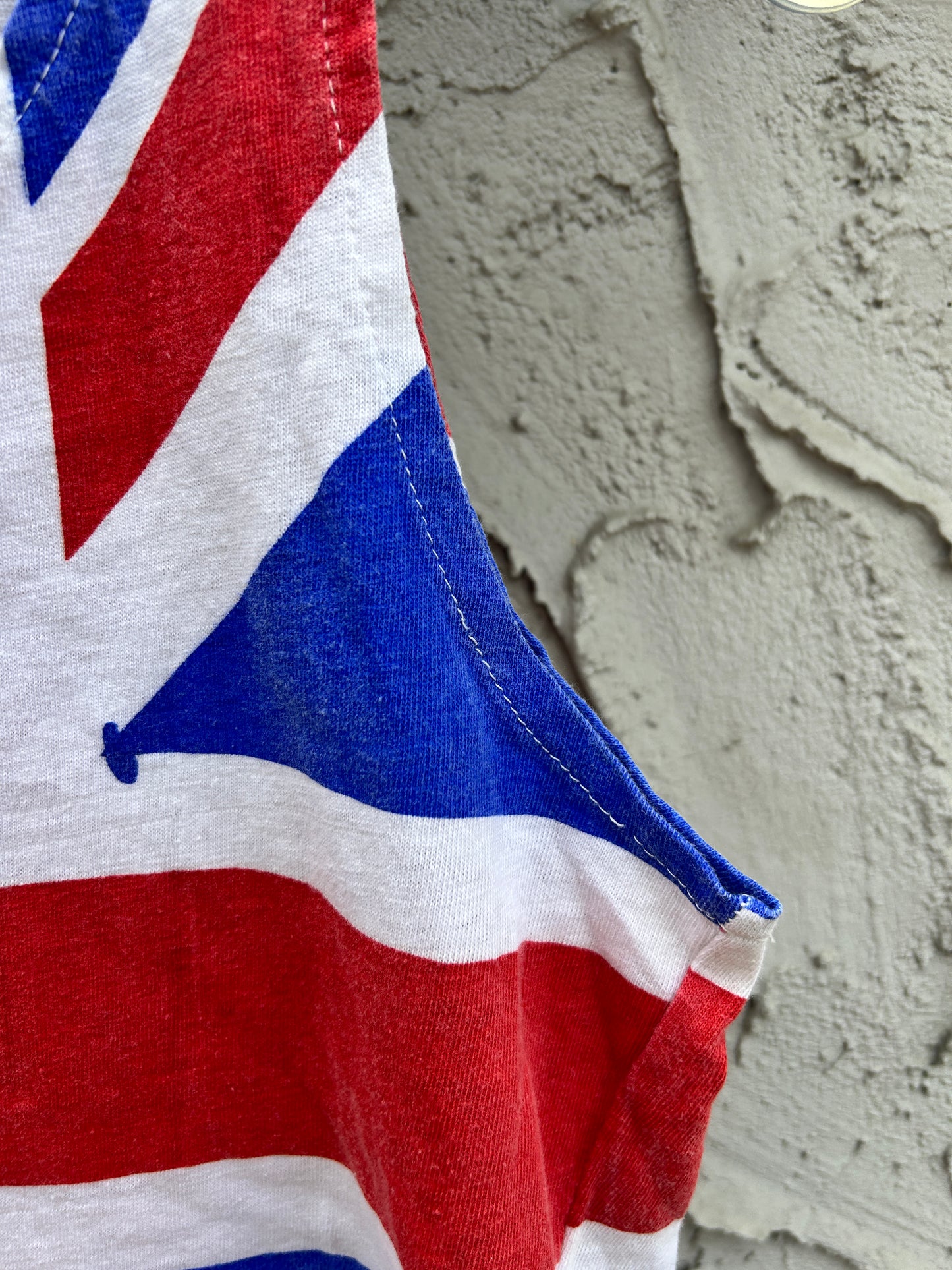 Vintage 90’s Union Jack UK Flag Tank Top (S)