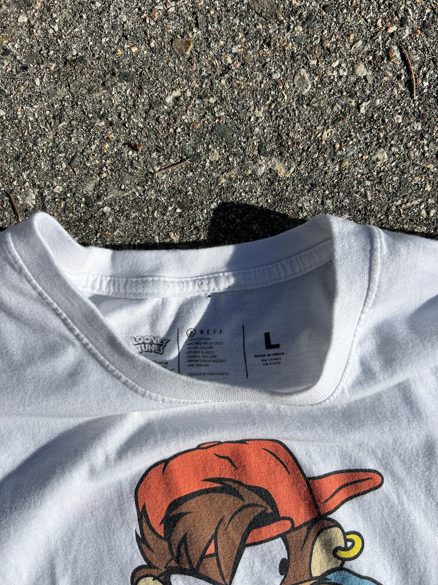 New School Taz Double Sided Tee (L)