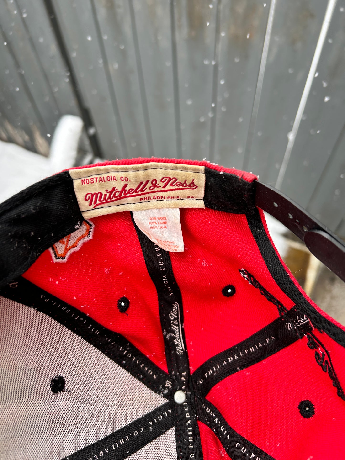 Vintage Mitchell and Ness New Jersey Devils SnapBack