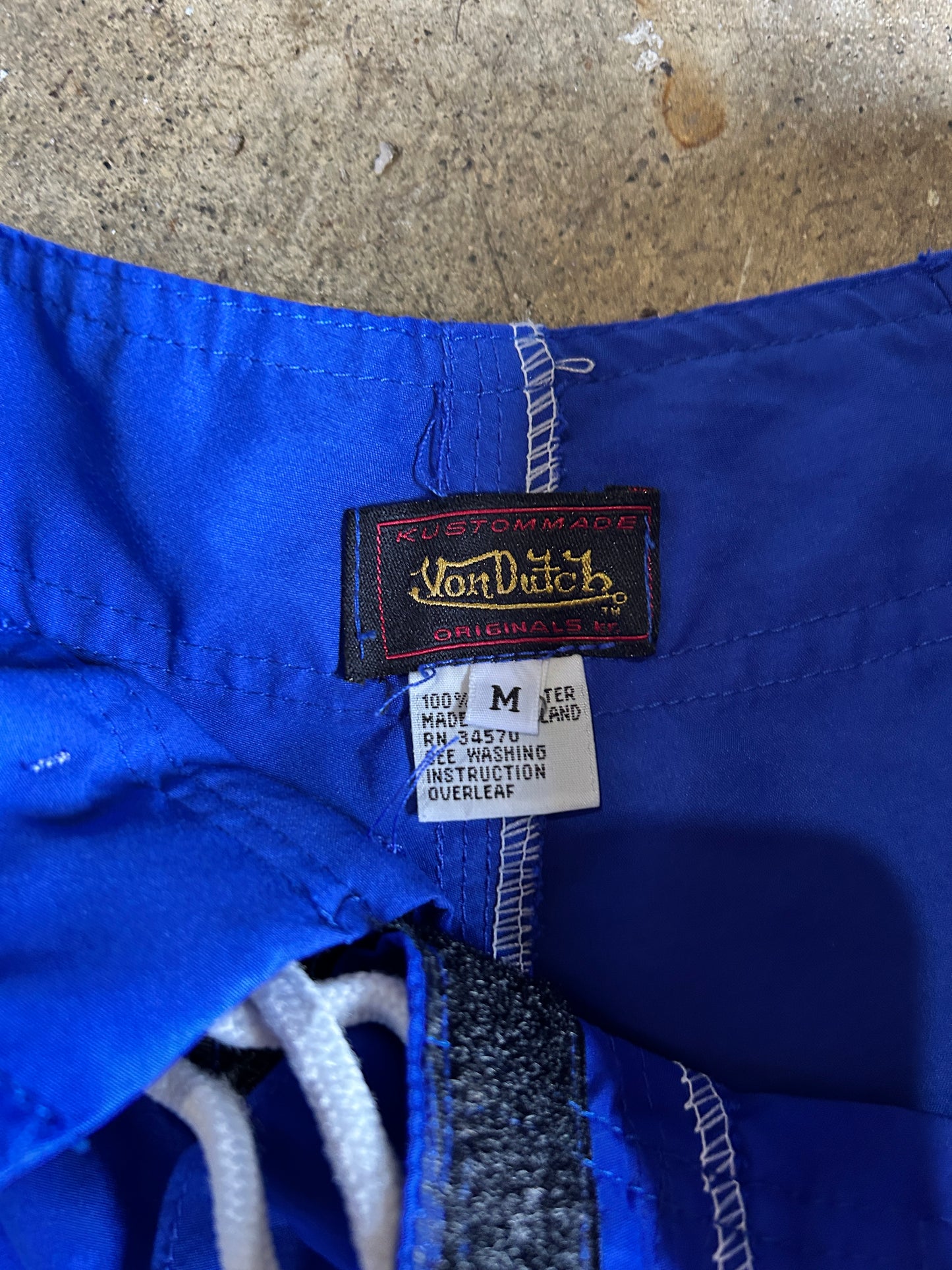 Y2K Von Dutch Swim Trunks (M)
