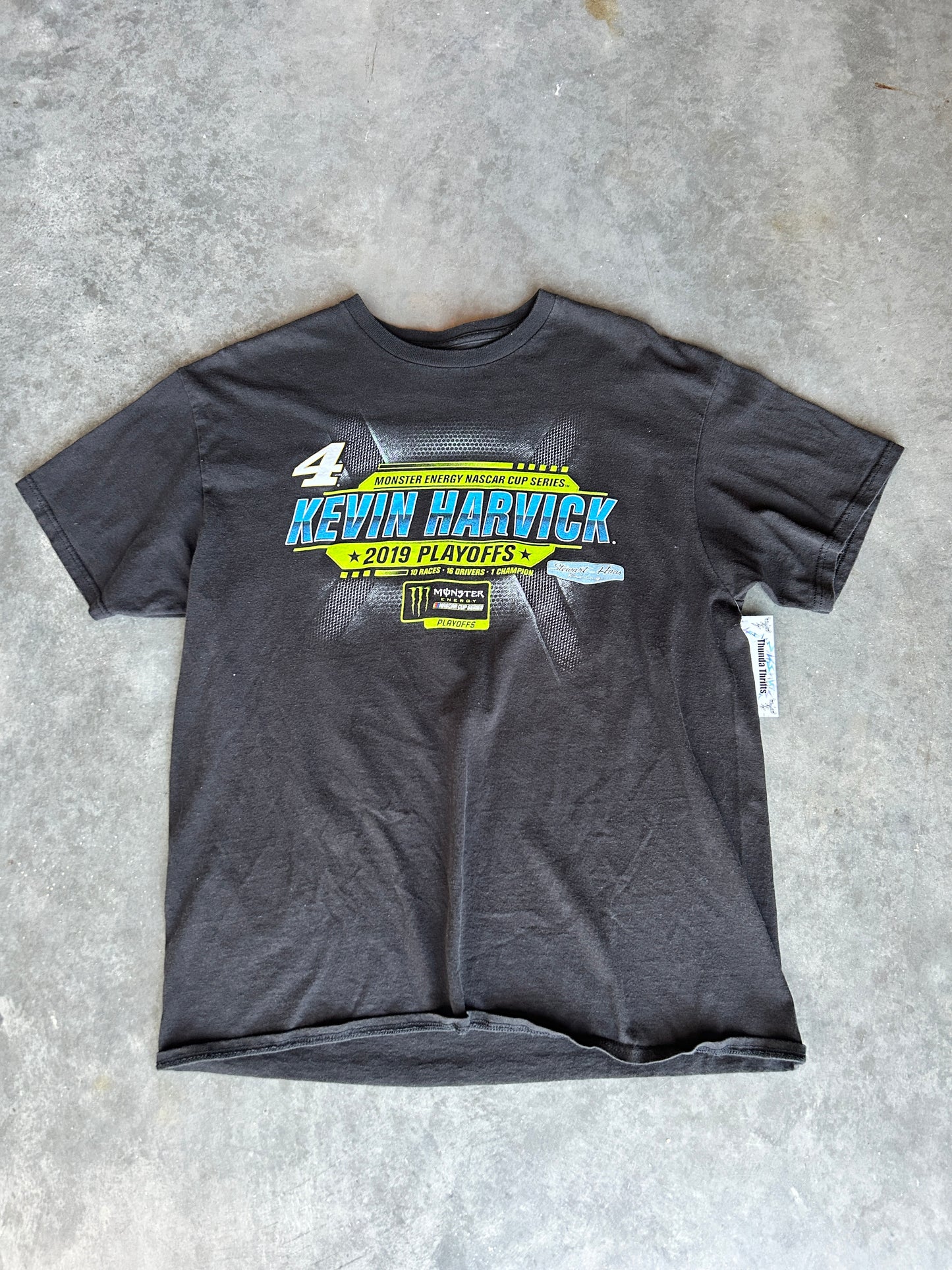 2019 Kevin Harvick Monster Nascar Tee (L)