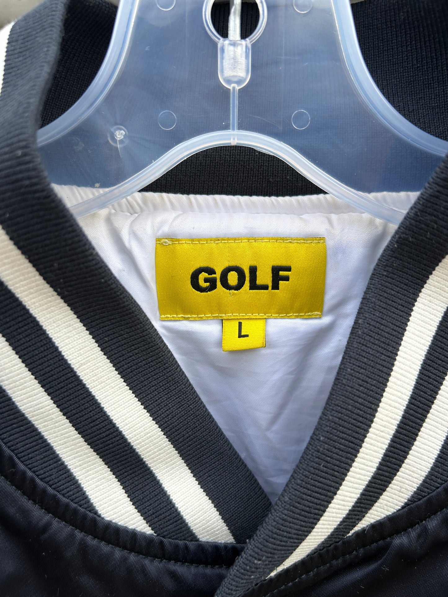 Golf Wang Baseball Style Bomber Jacket (L)