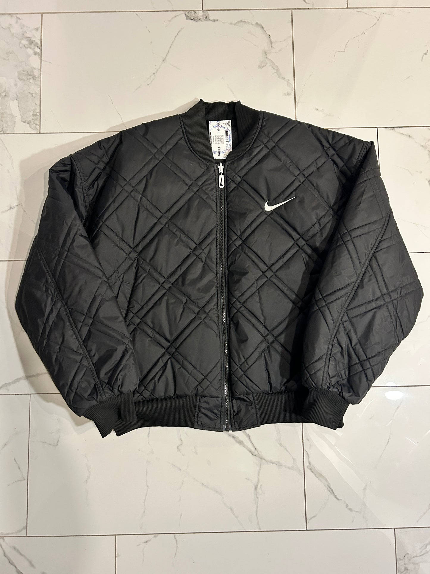 Vintage 90’s Nike Quilted Reversible Jacket (XL)