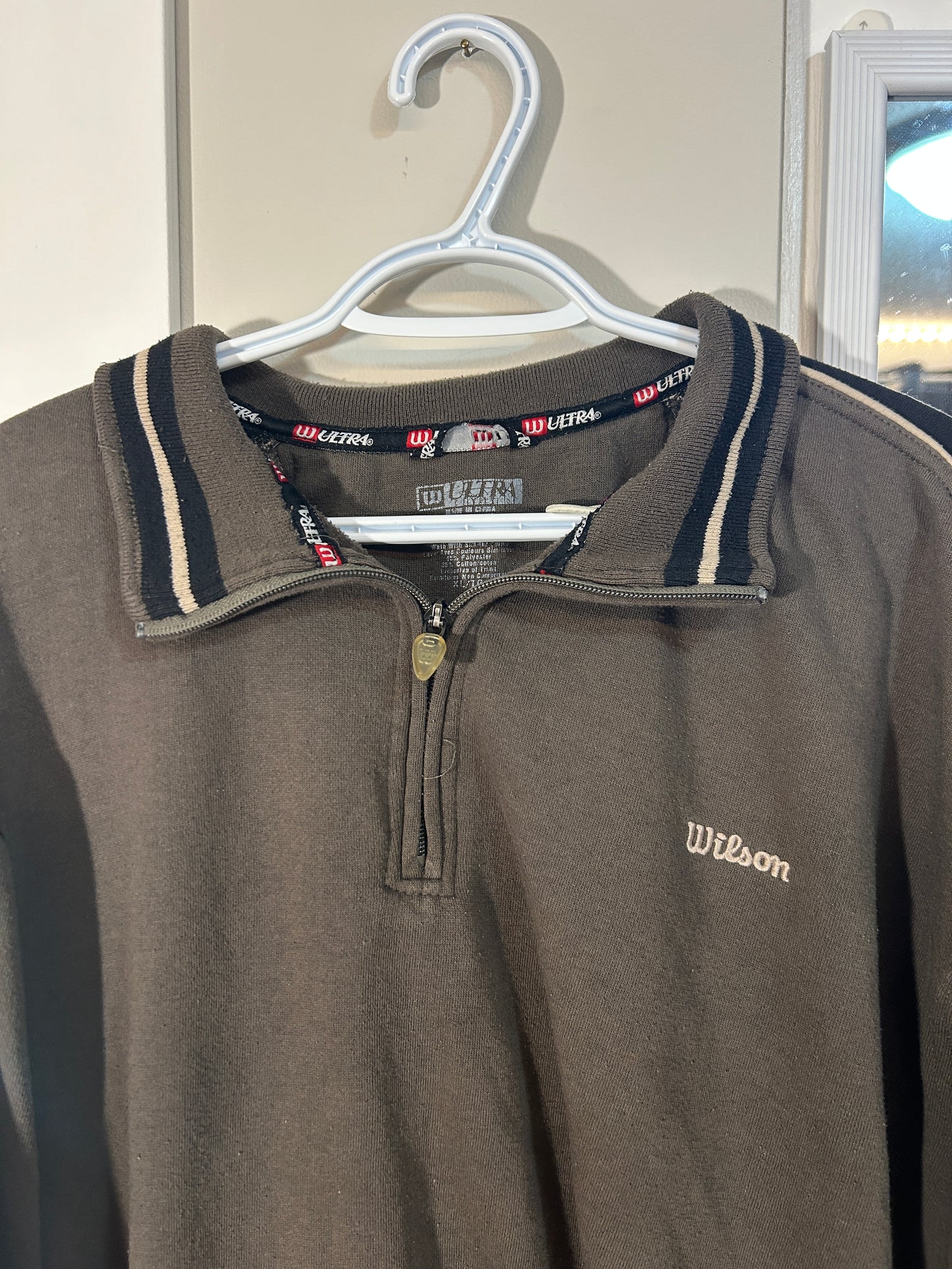 Vintage Wilson Quarter Zip (XL)