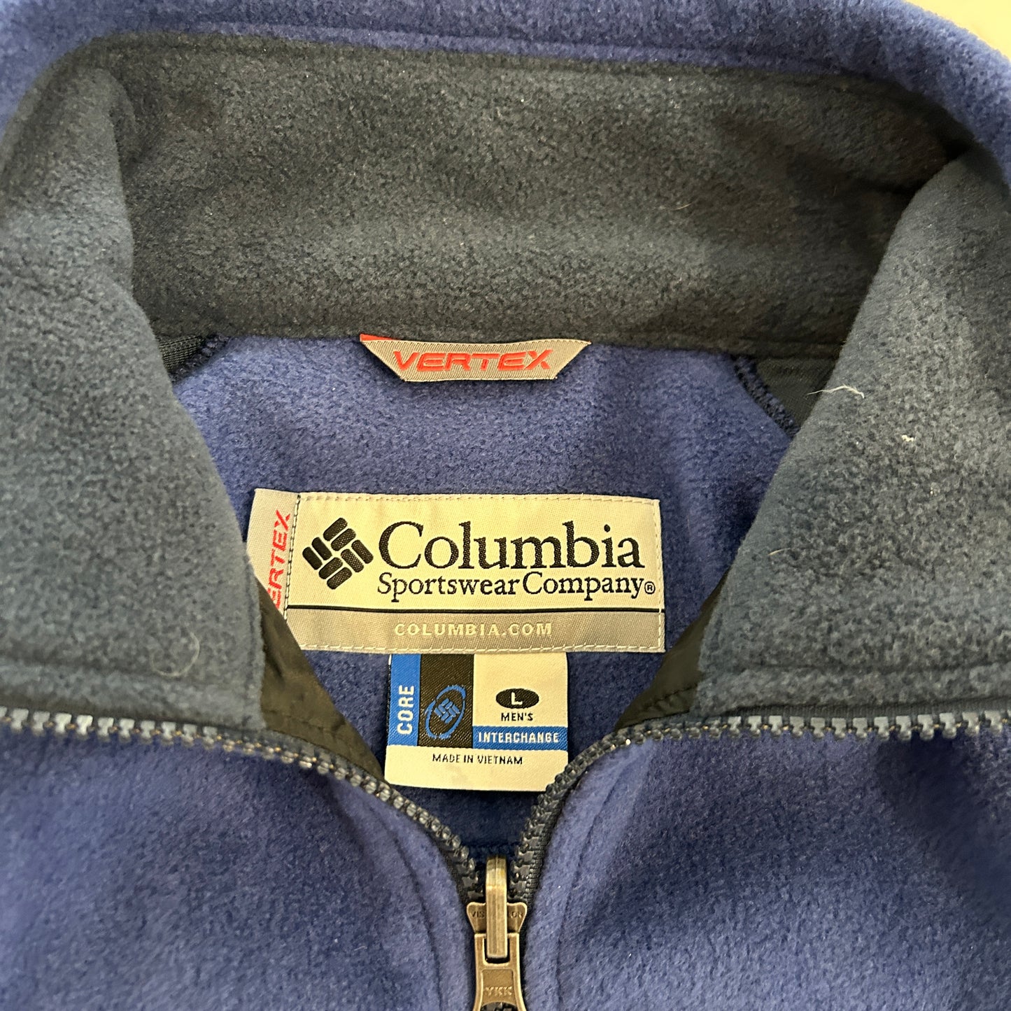 Two Tone Columbia Vertex Fleece (L)