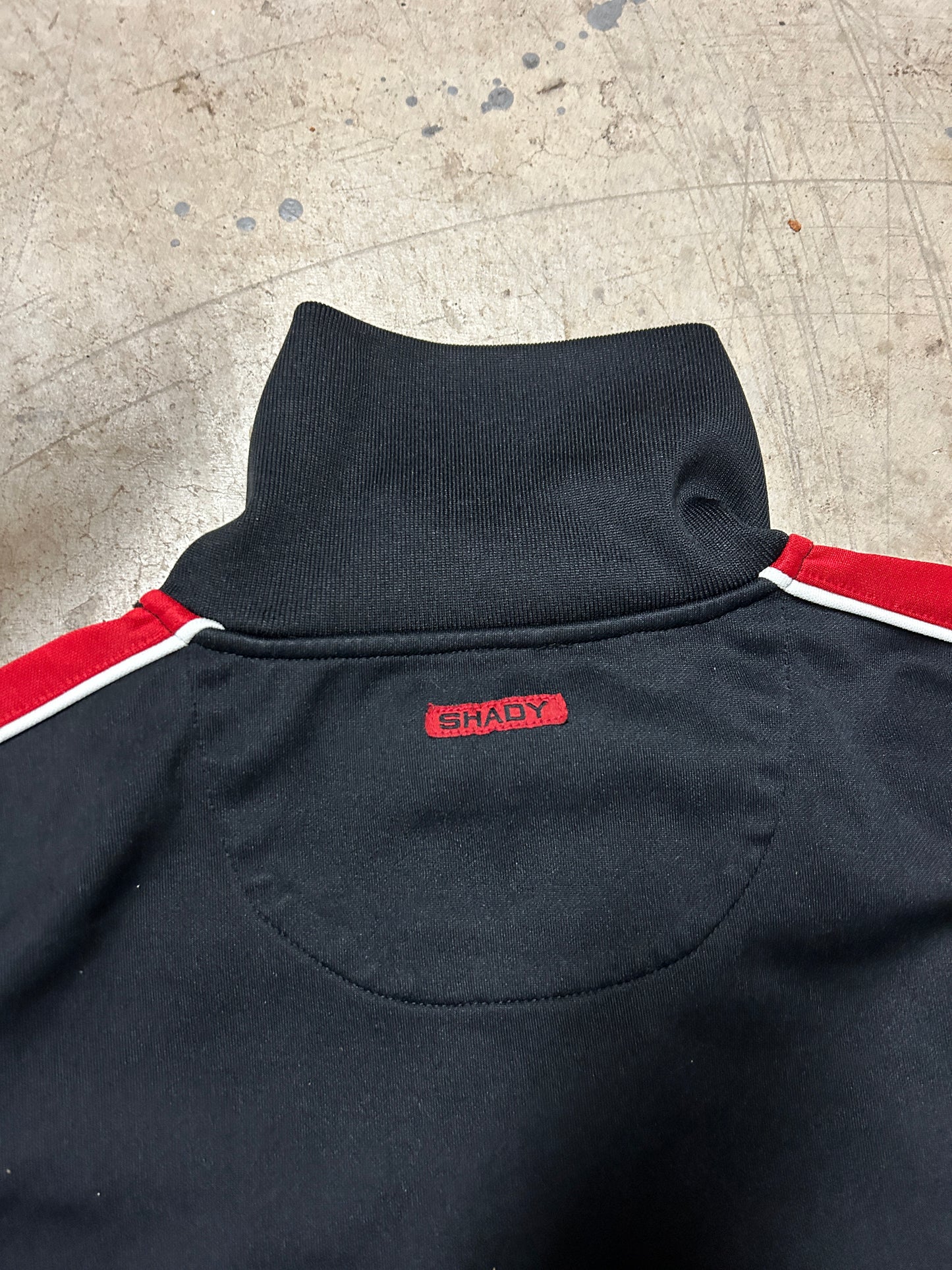 Y2K Eminem Shady Zip Track Jacket (L)