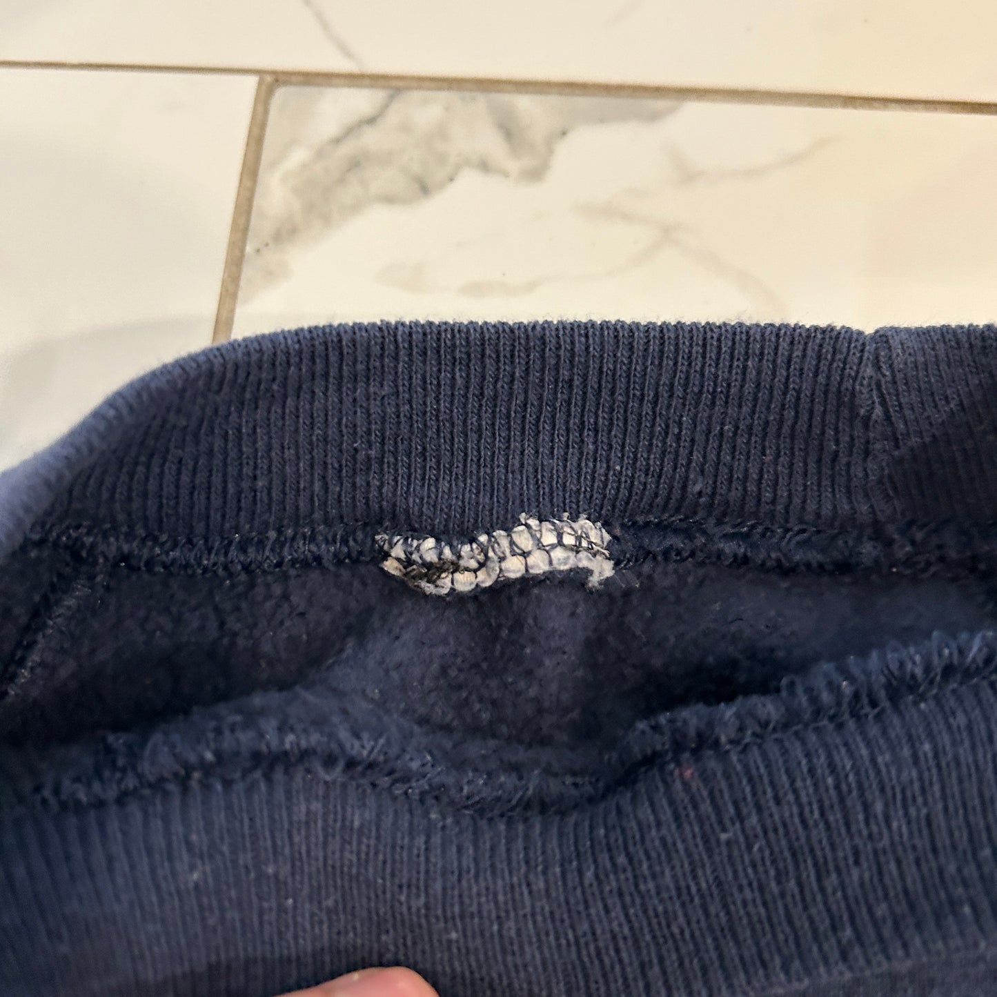 Vintage Blank Navy Crewneck (XL)