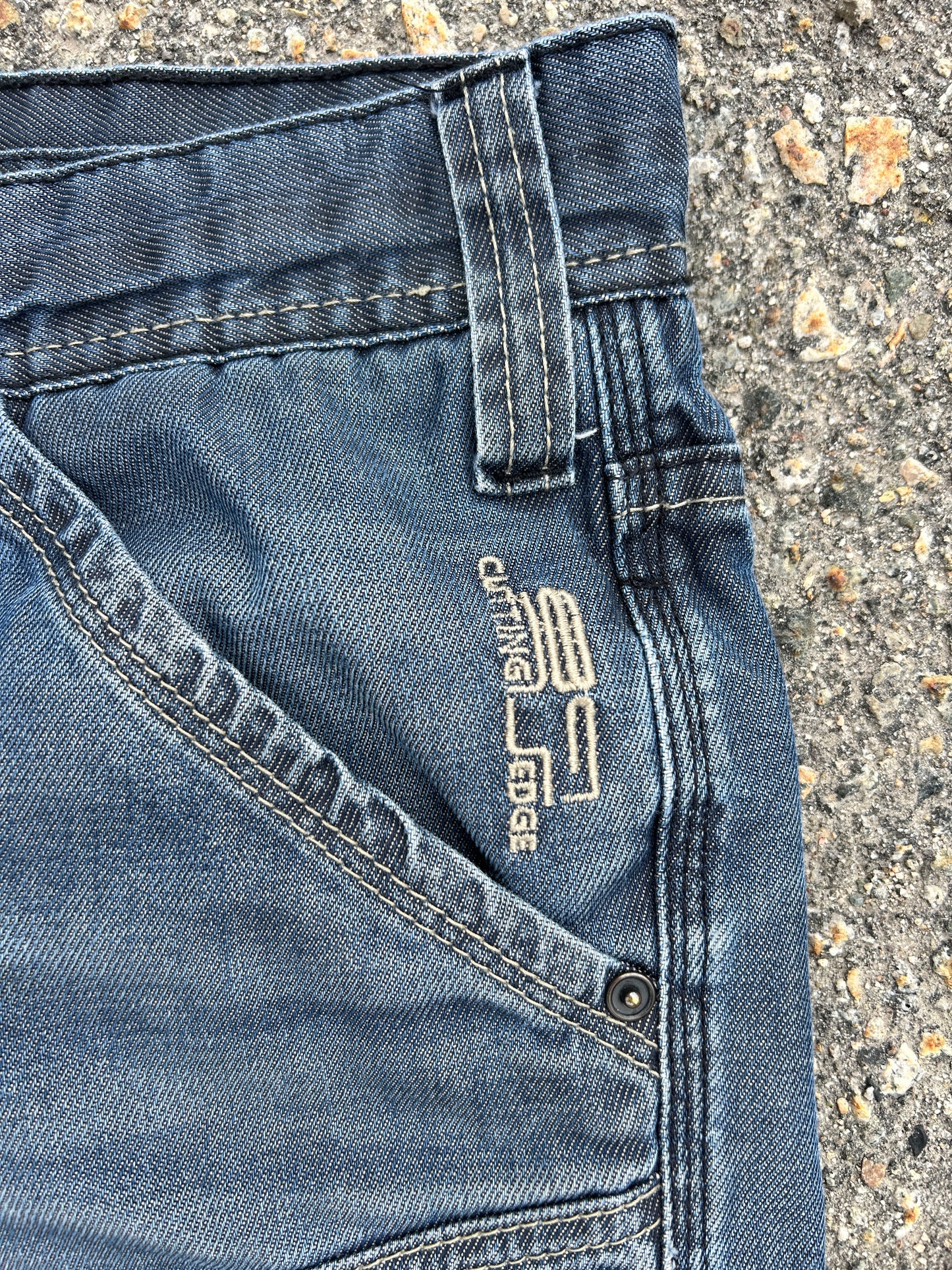 Y2K J&J Cutting Edge Jorts (32W)