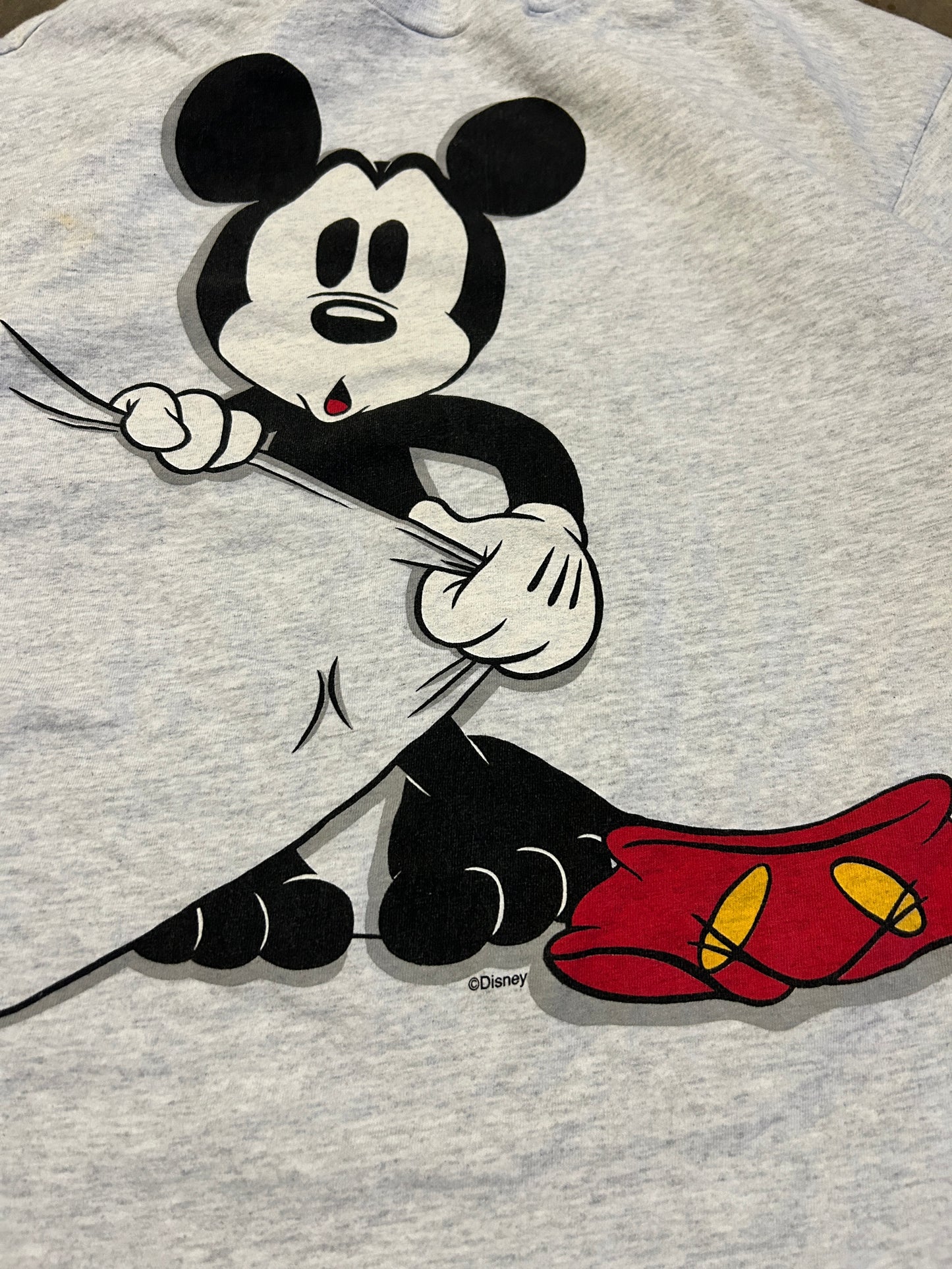 Vintage 90’s Naked Mickey Mouse Tee (L)