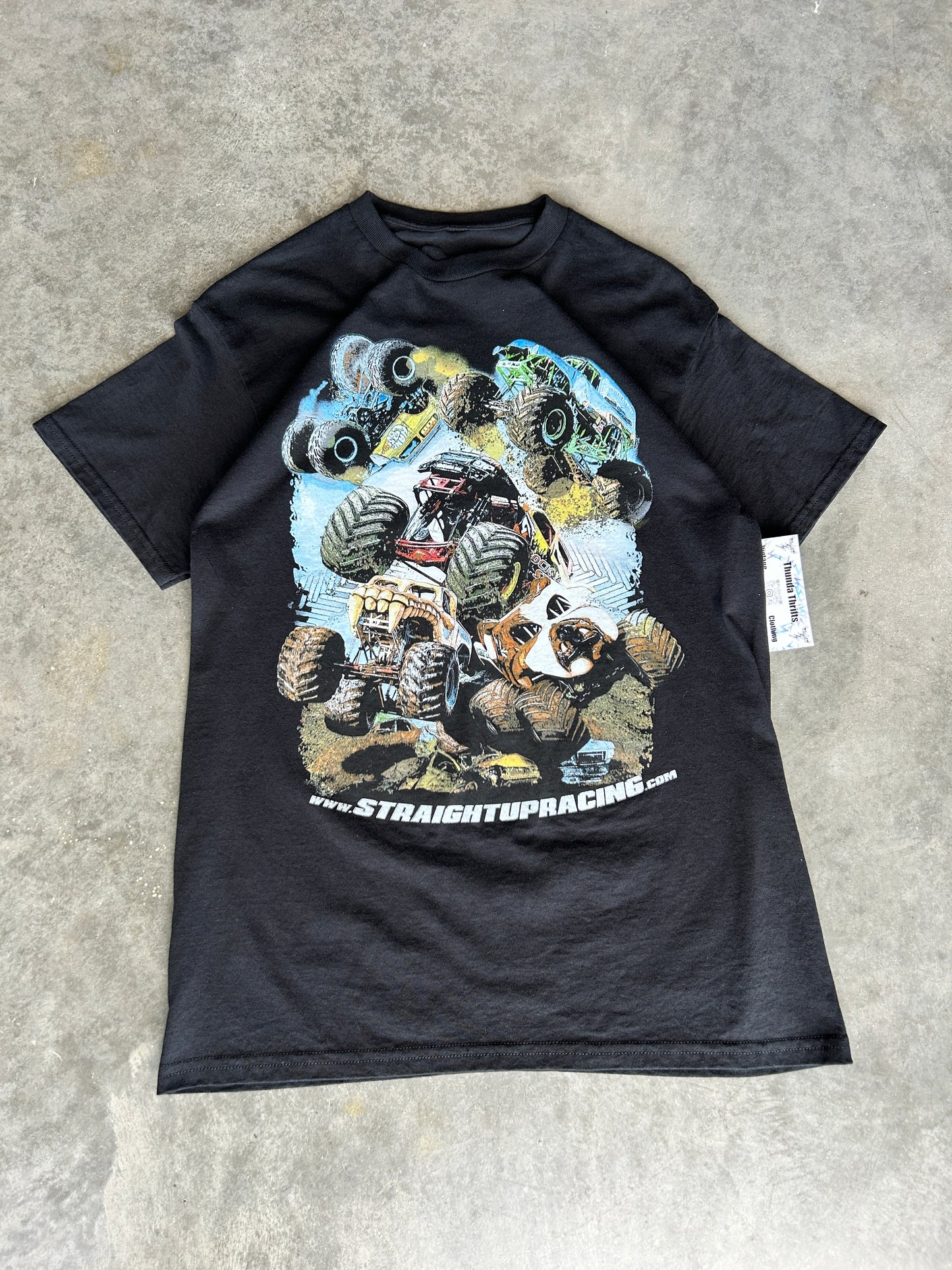 Straight Up Racing Monster Trucks Tee (S)