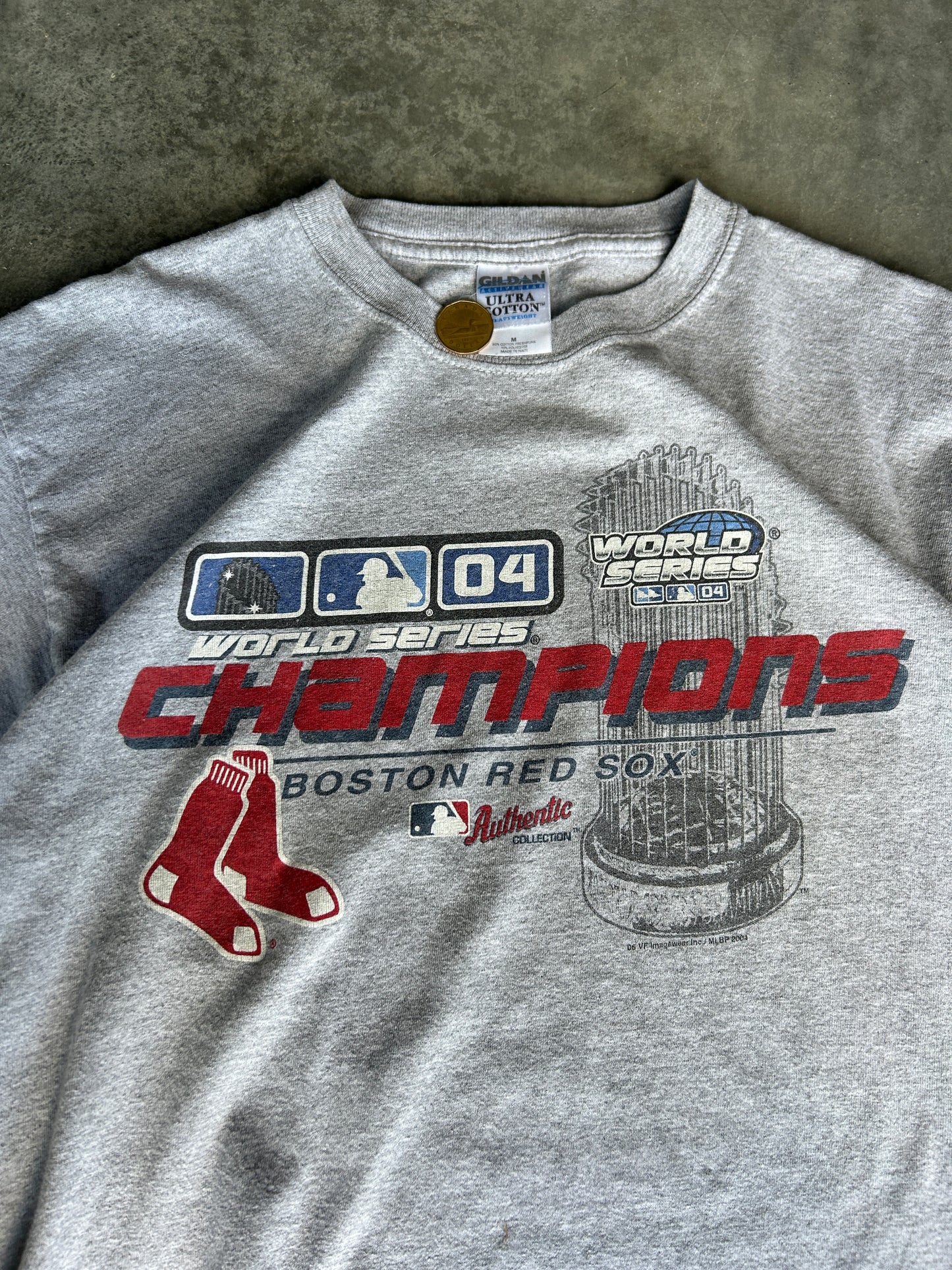 Vintage 2002 Red Sox Champs Tee (M)