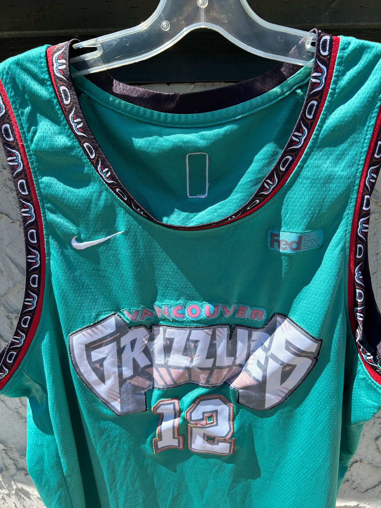 Ja Morant Throwback Blue Vancouver Grizzlies Jersey (L)
