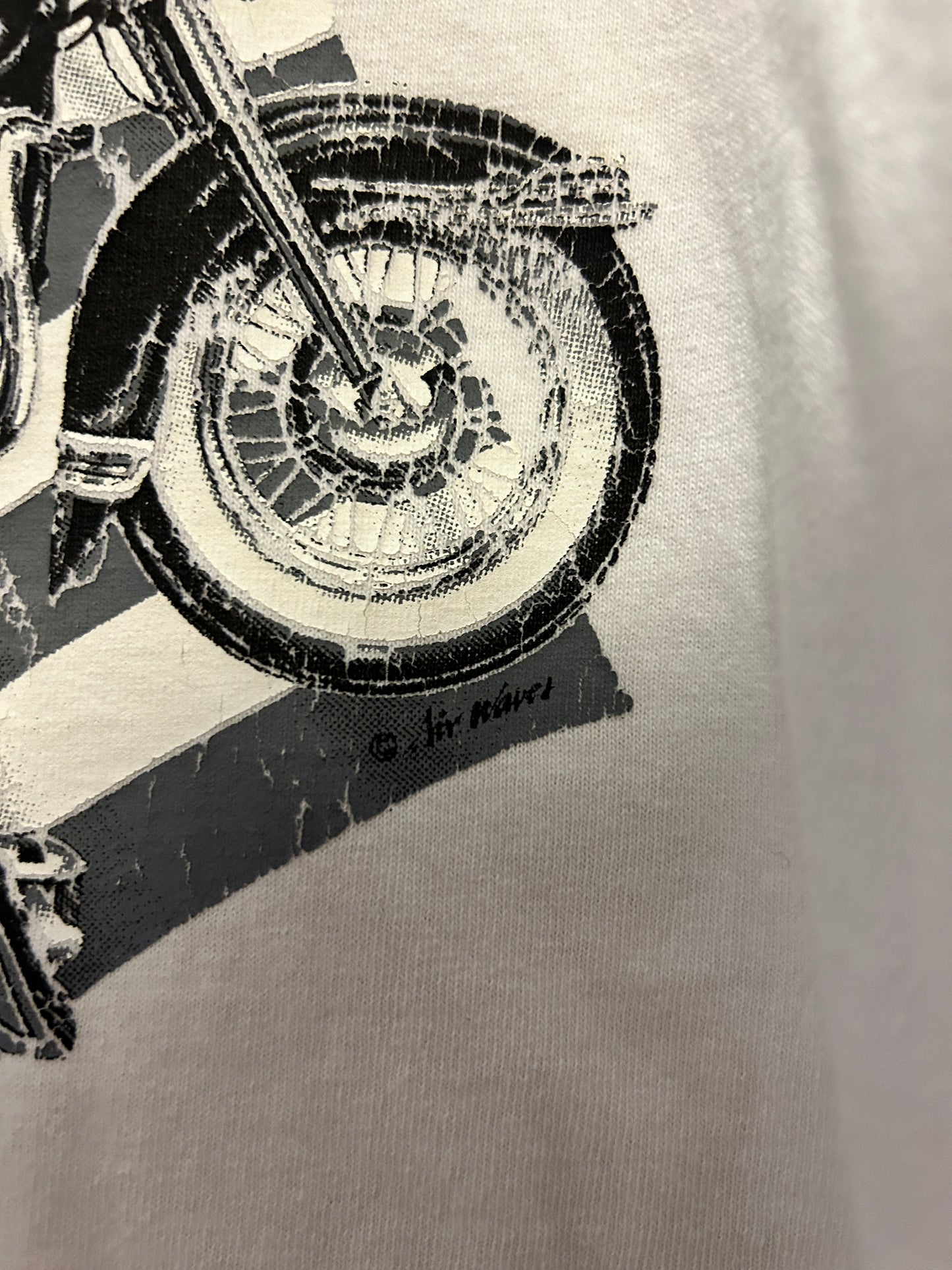 Vintage American Motorcycle Tee (XL)