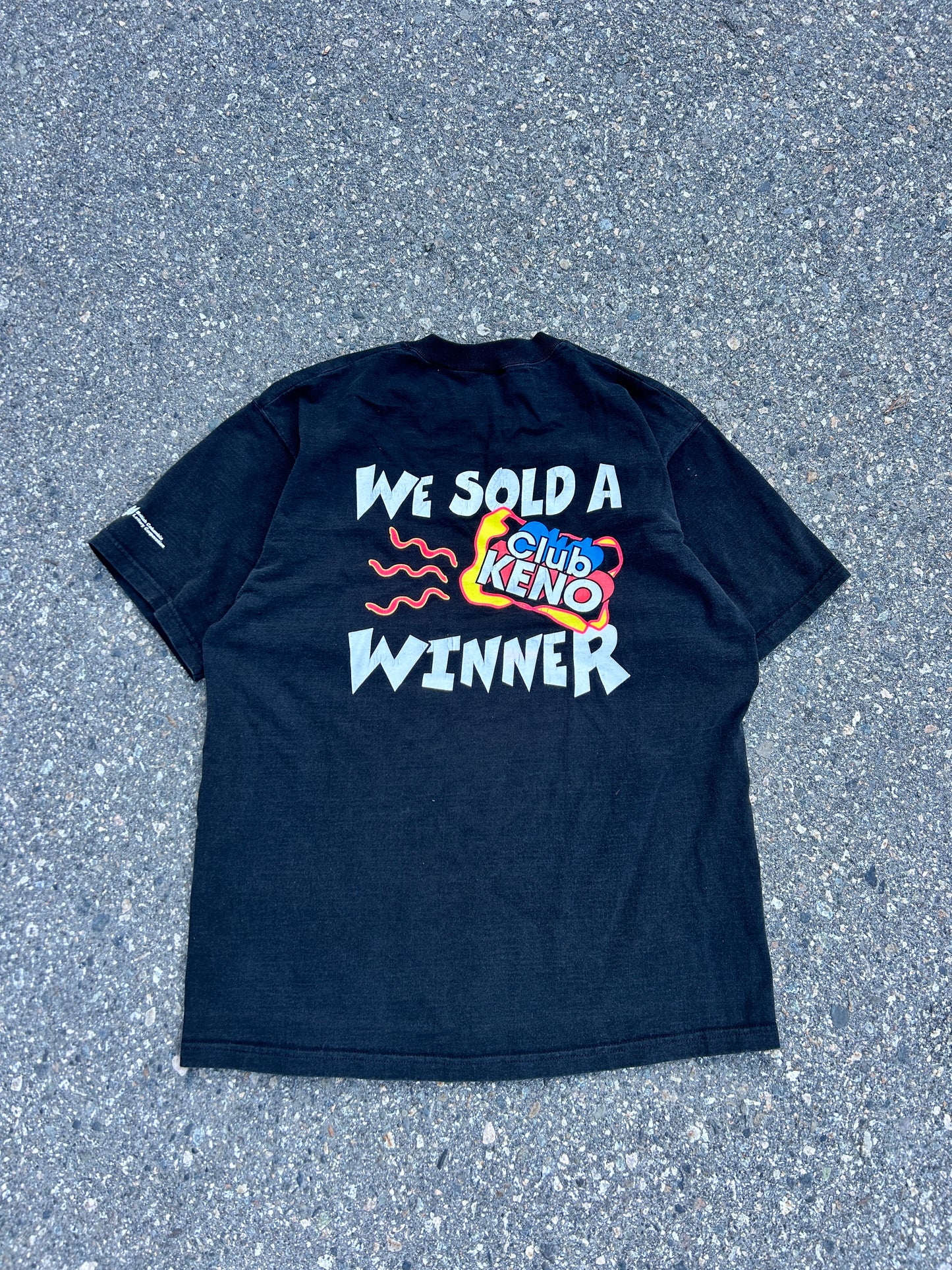 Vintage Heavyweight BC Lottery Tee (XL)