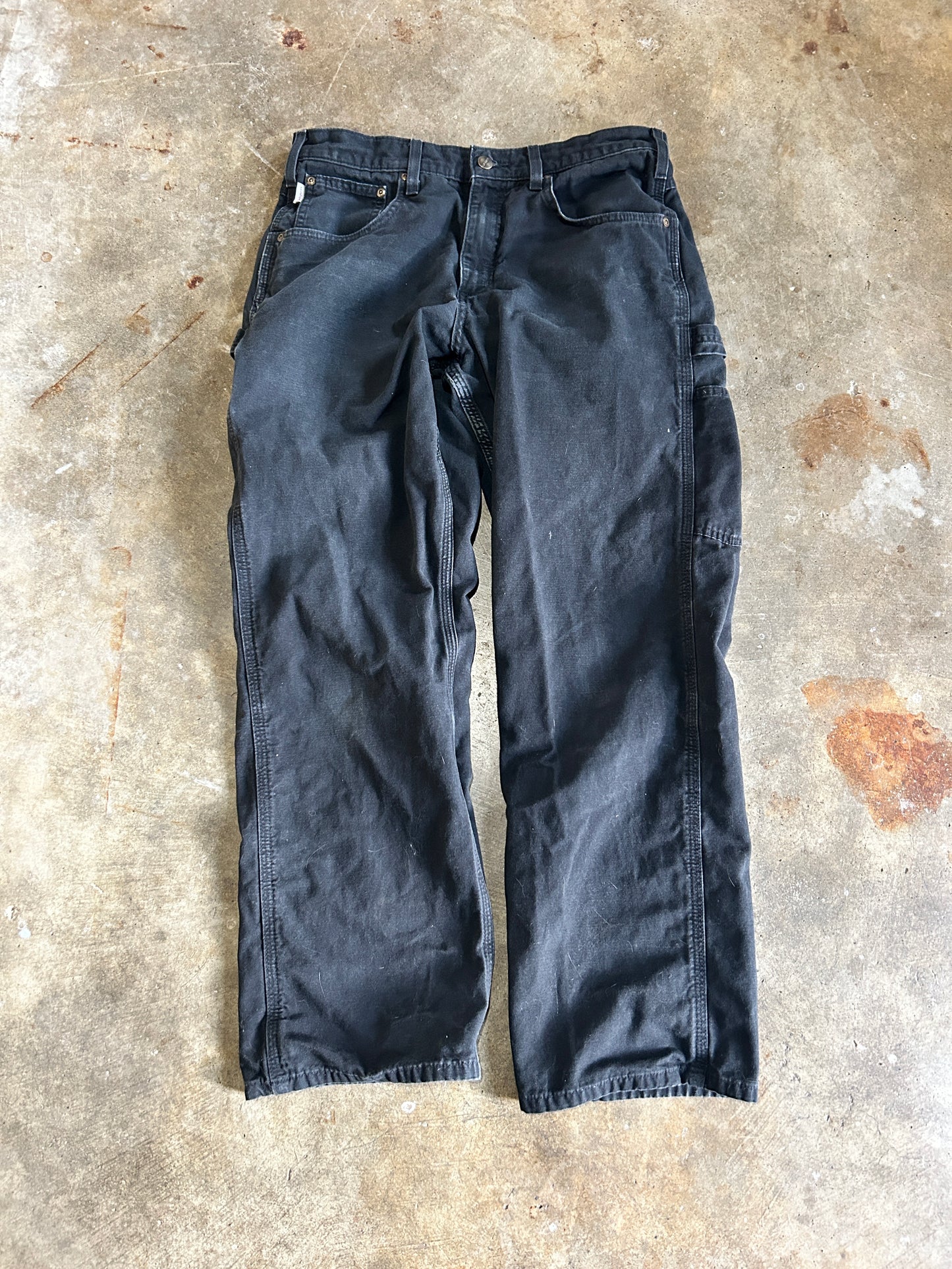 Black Carhartt Loose Fit Pants (32x30)