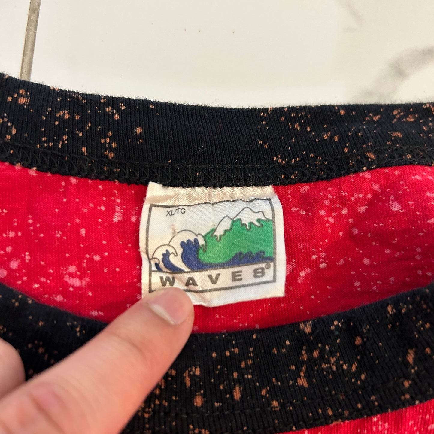 2004 Calgary Flames Speckled Champs Tee (XL)