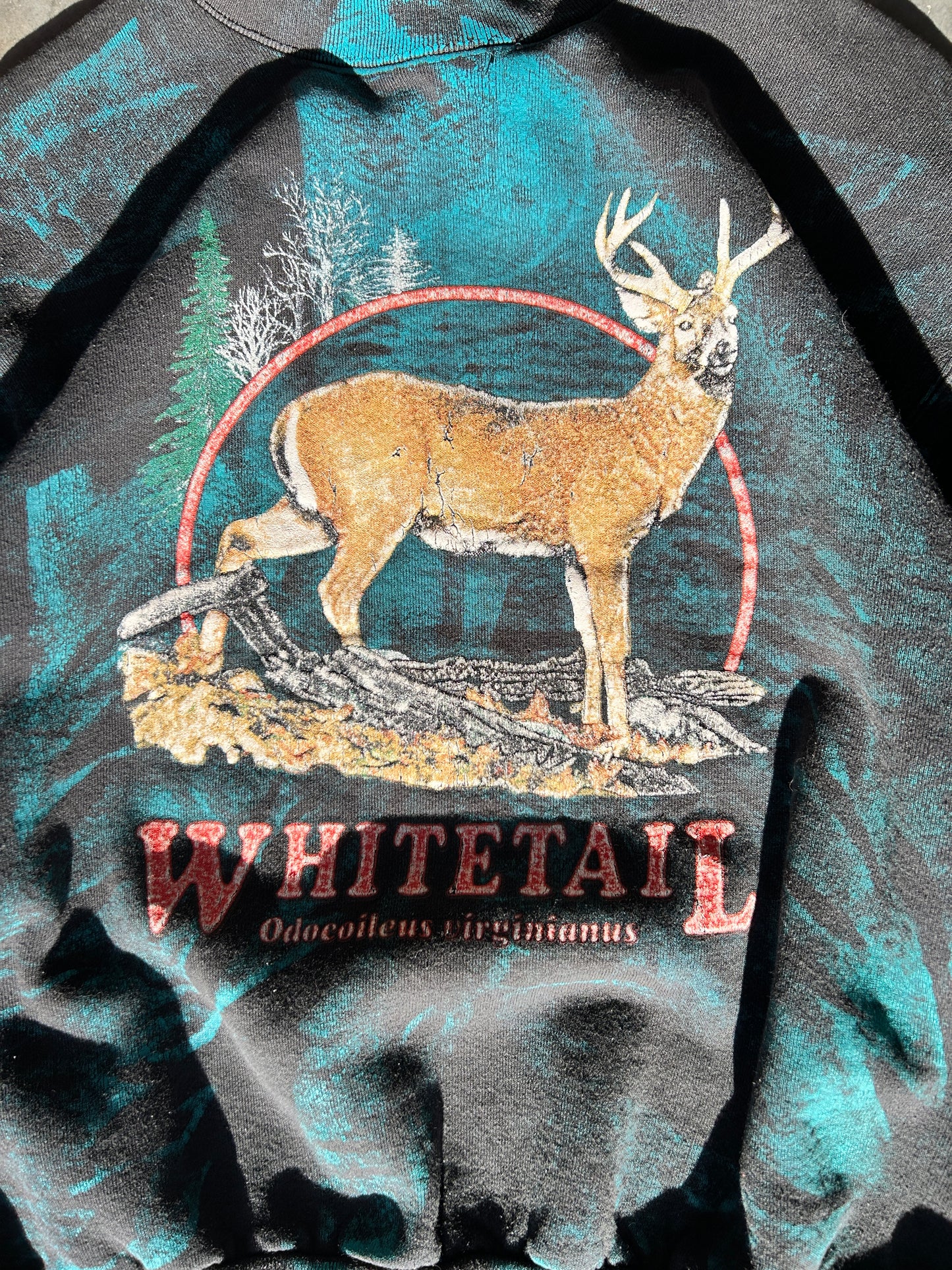 Vintage 90’s Whitetail Deer Crewneck (L)