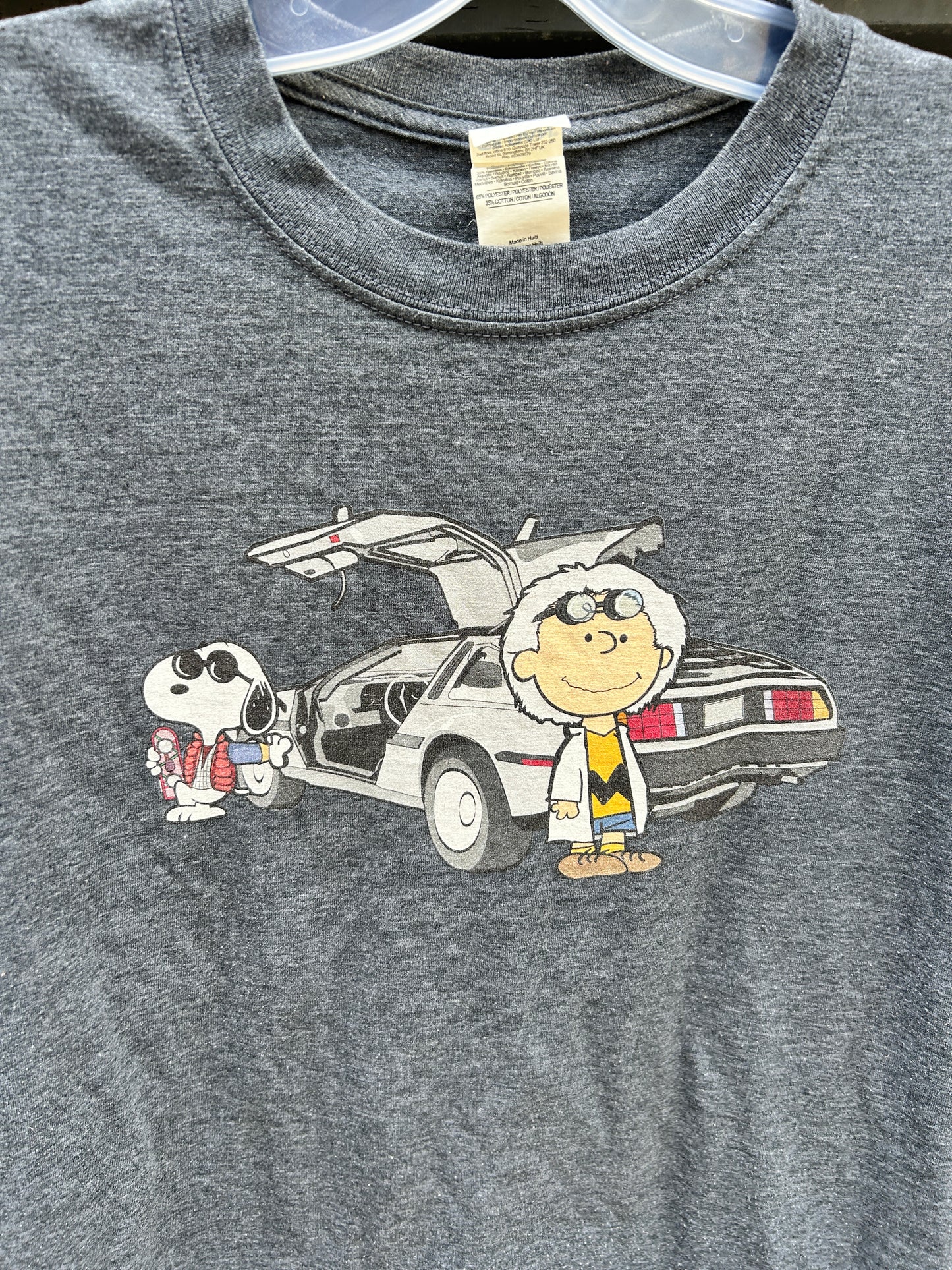 Back To The Future Charlie Brown Parody Tee (M)