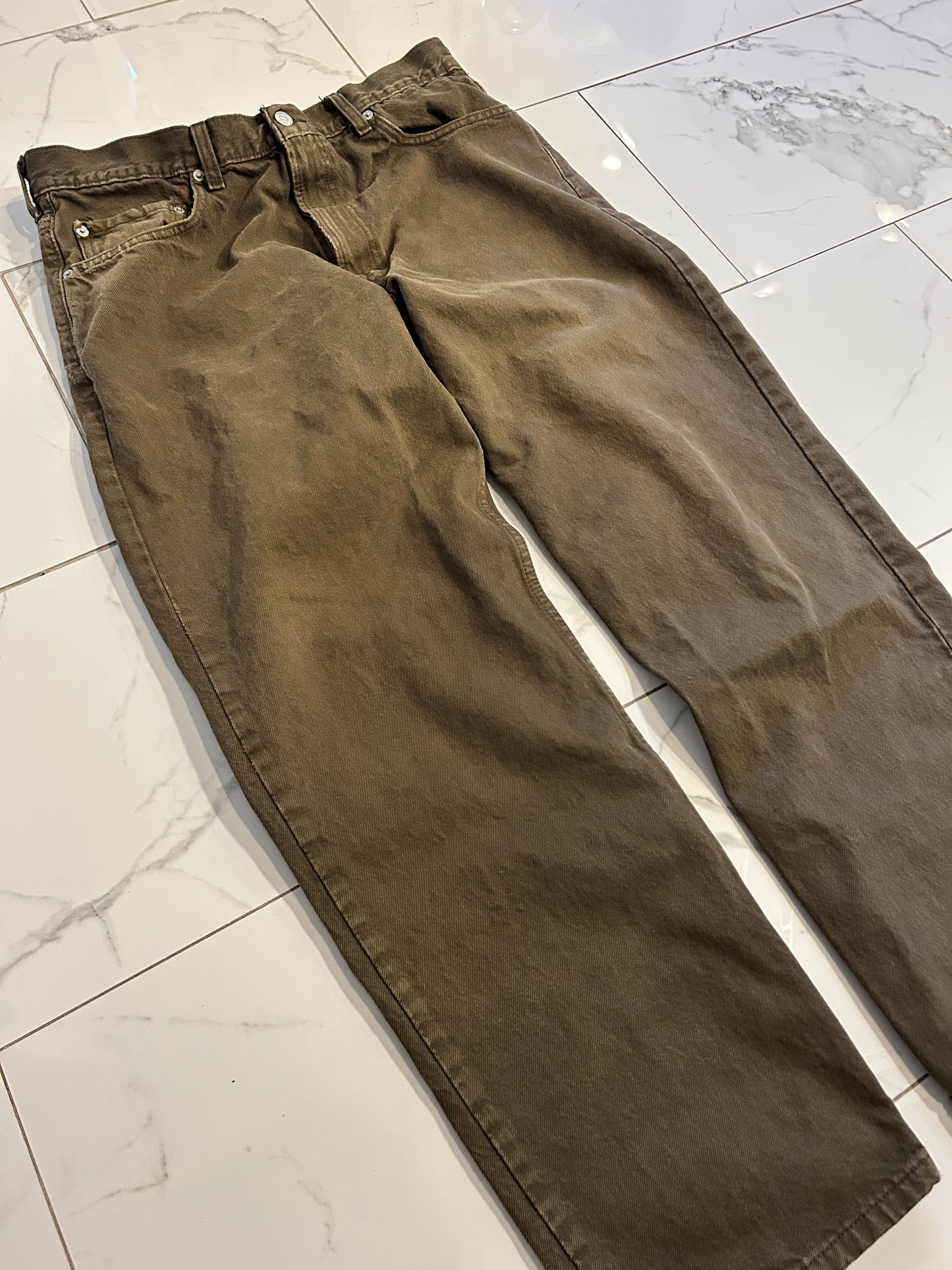 Green Levi’s 550s (36x30)