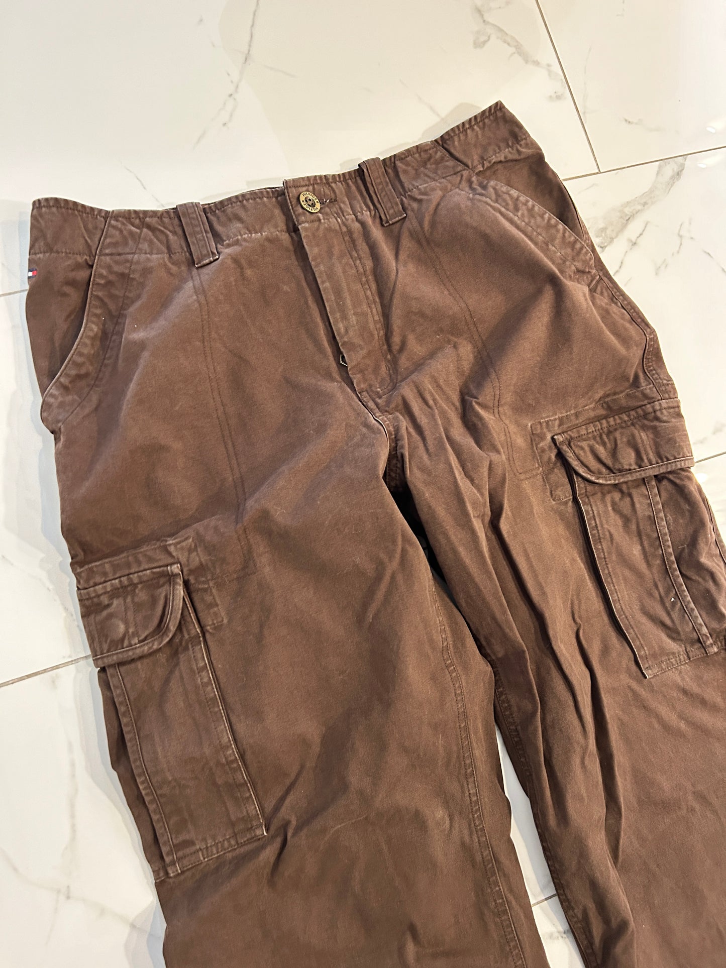 Brown Tommy Hilfiger Cargo Pants (36x30)