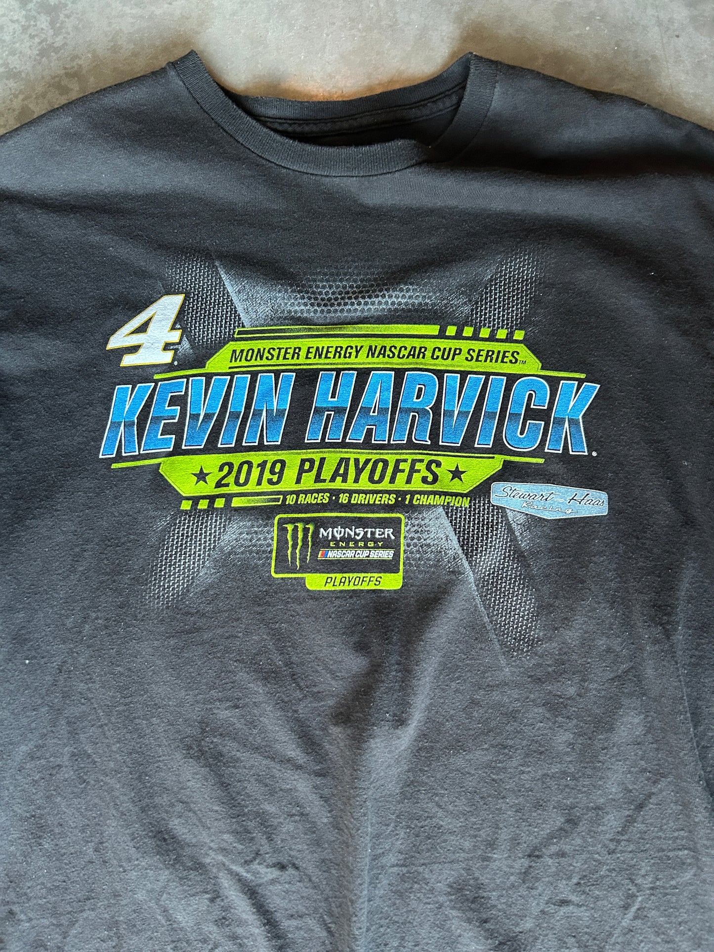 2019 Kevin Harvick Monster Nascar Tee (L)