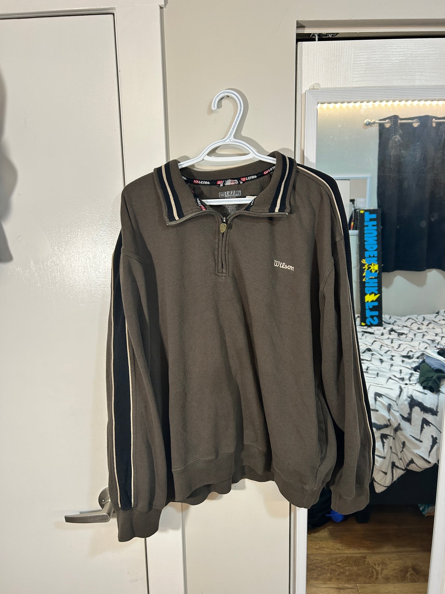 Vintage Wilson Quarter Zip (XL)