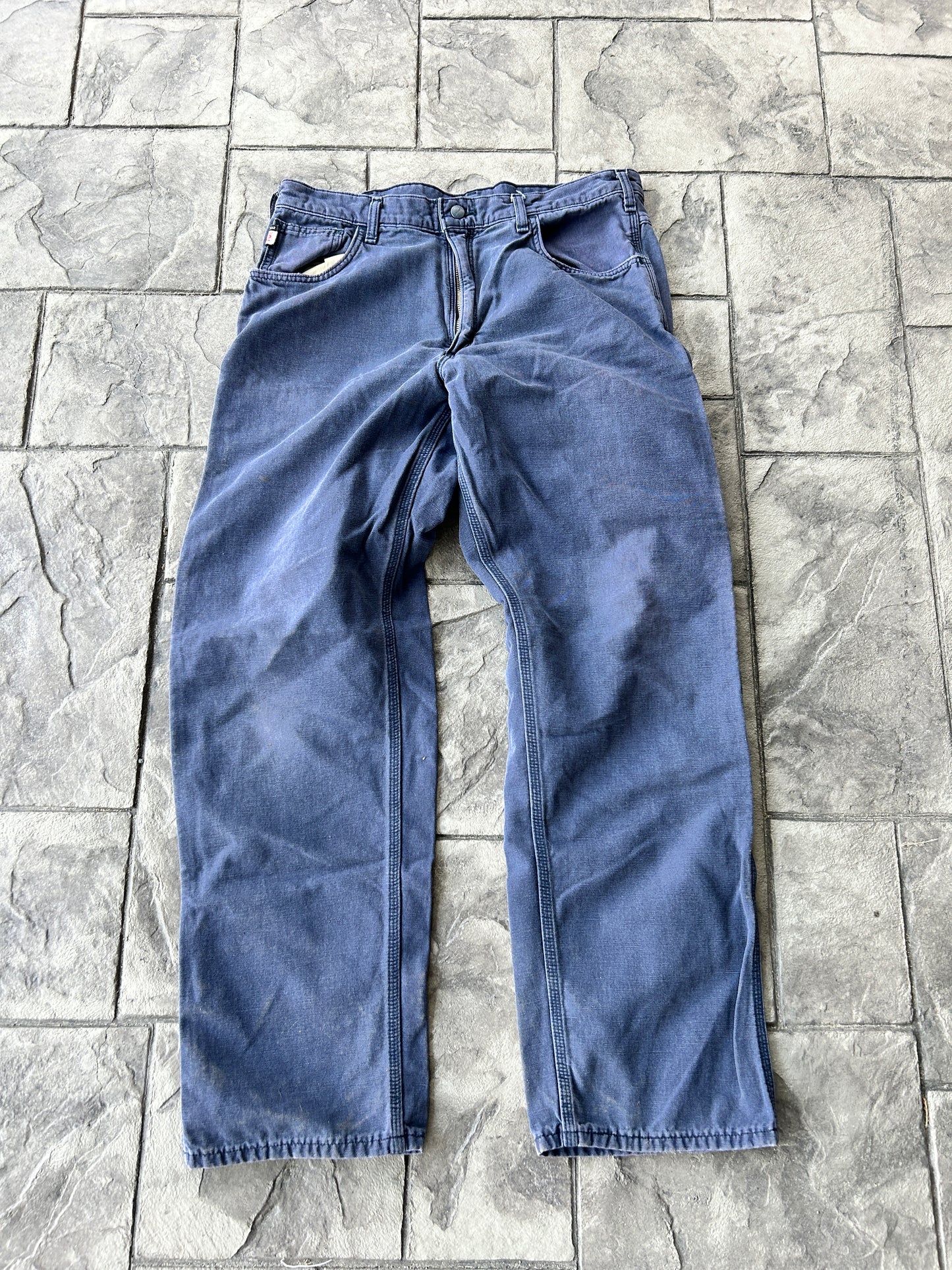 Vintage Fire Resistant Carhartt Dungarees (36x34)