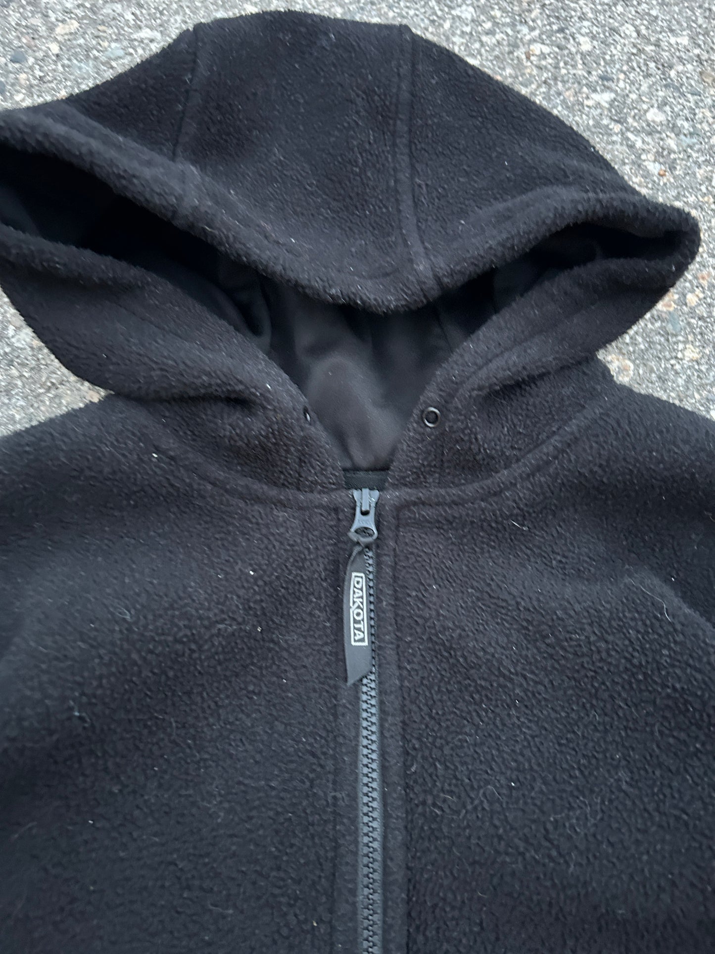 Dakota Thick Quarter Zip Fleece Hoodie (L)