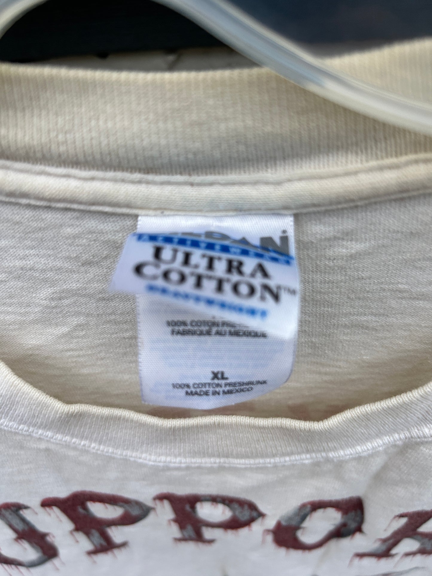 Vintage Support Mission City Biker Tee (XL)