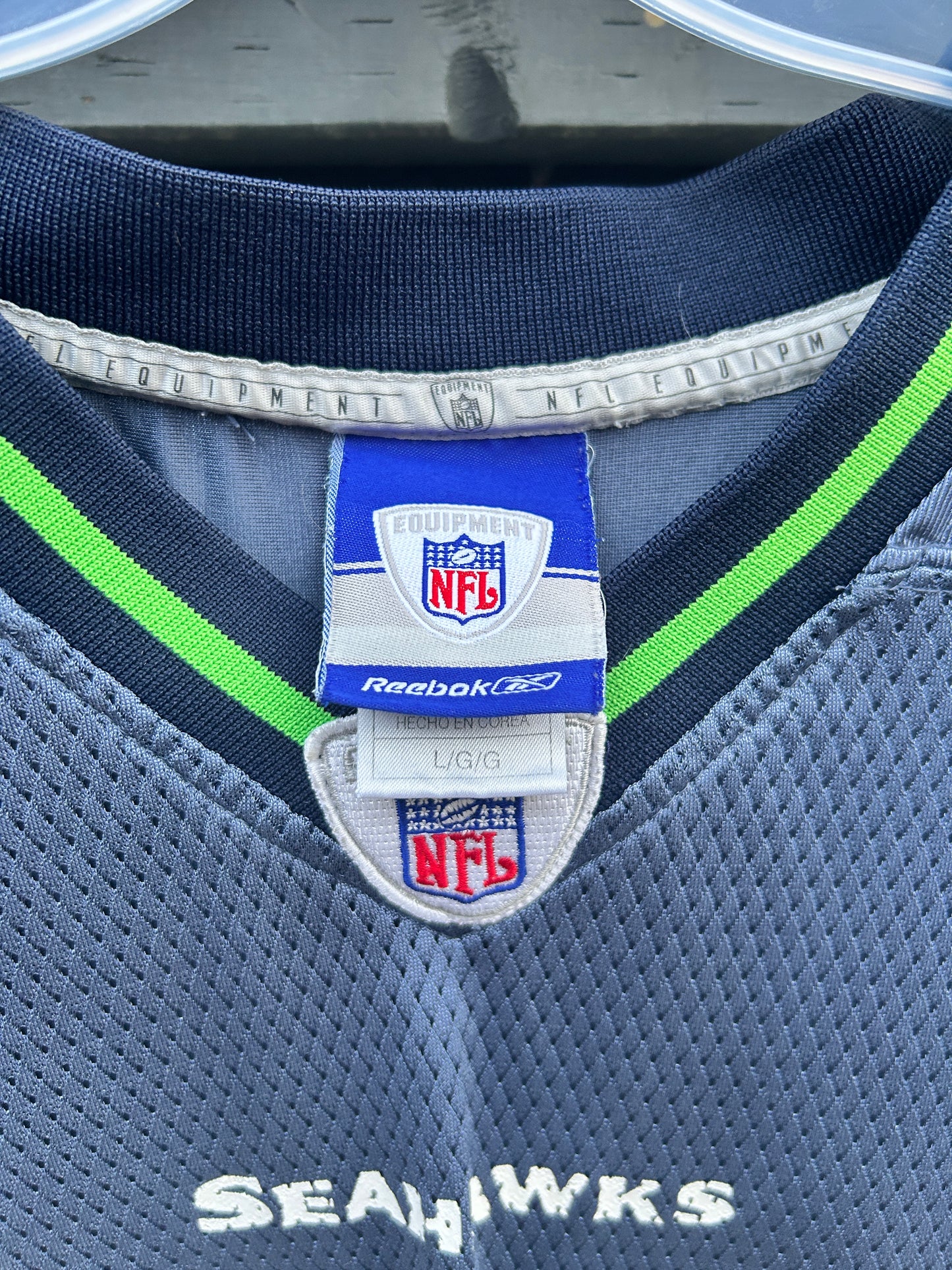 Reebok Seattle Seahawks Rice Jersey (L)