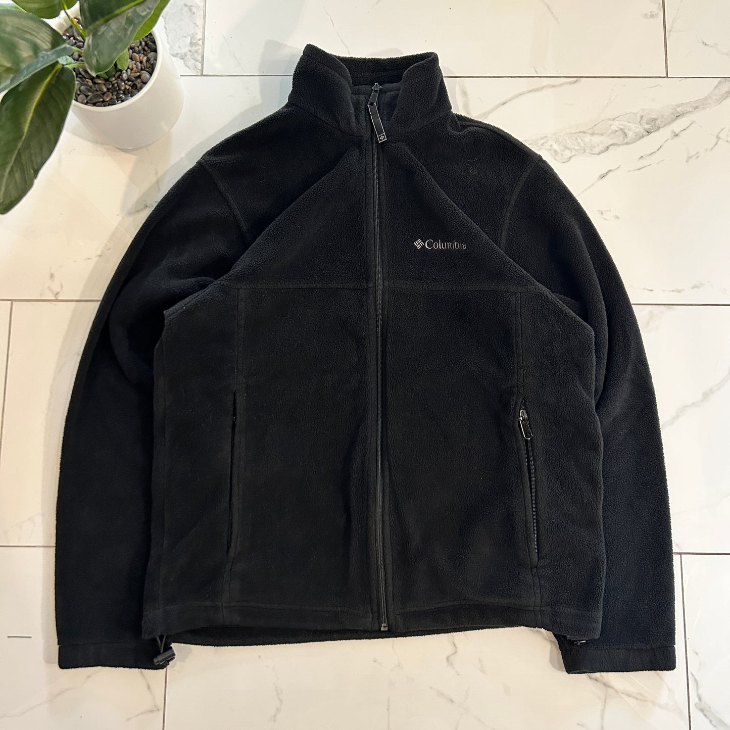Black Columbia Zip Fleece (M)