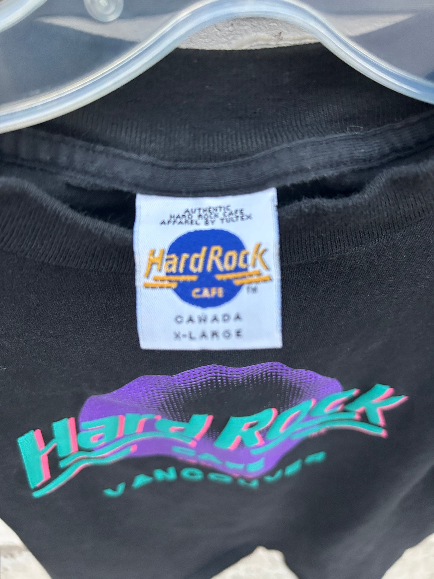 Vintage 1989 Hard Rock Vancouver Tee (XL)
