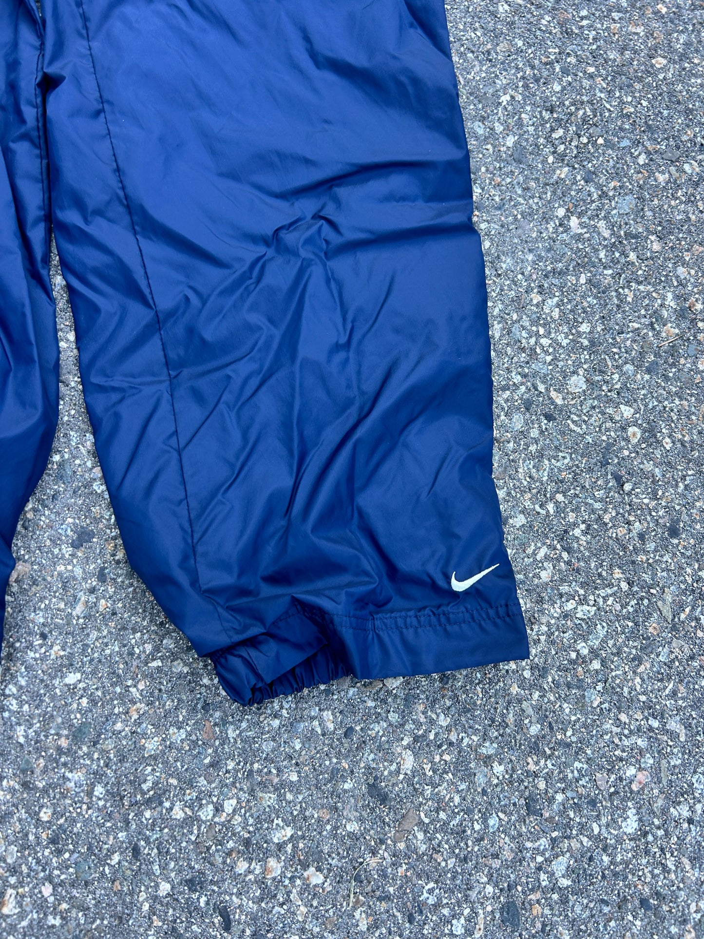 Y2K Lined Baggy Nike Track Pants (XL)