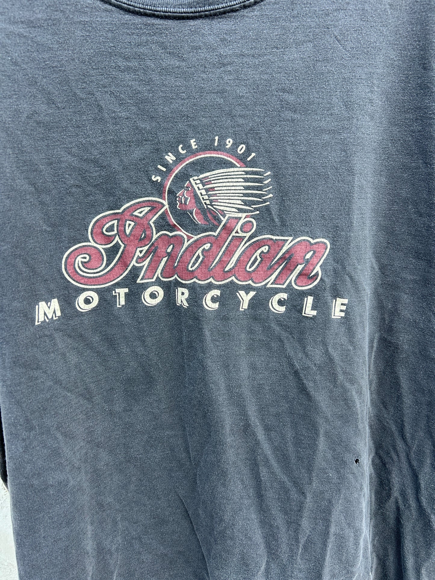 Vintage Faded Indian Motorcycles Tee (XL)