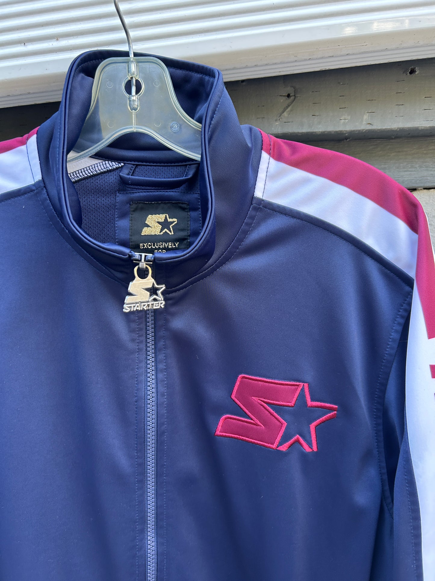 Huf Starter Navy Track Zip Jacket (M)
