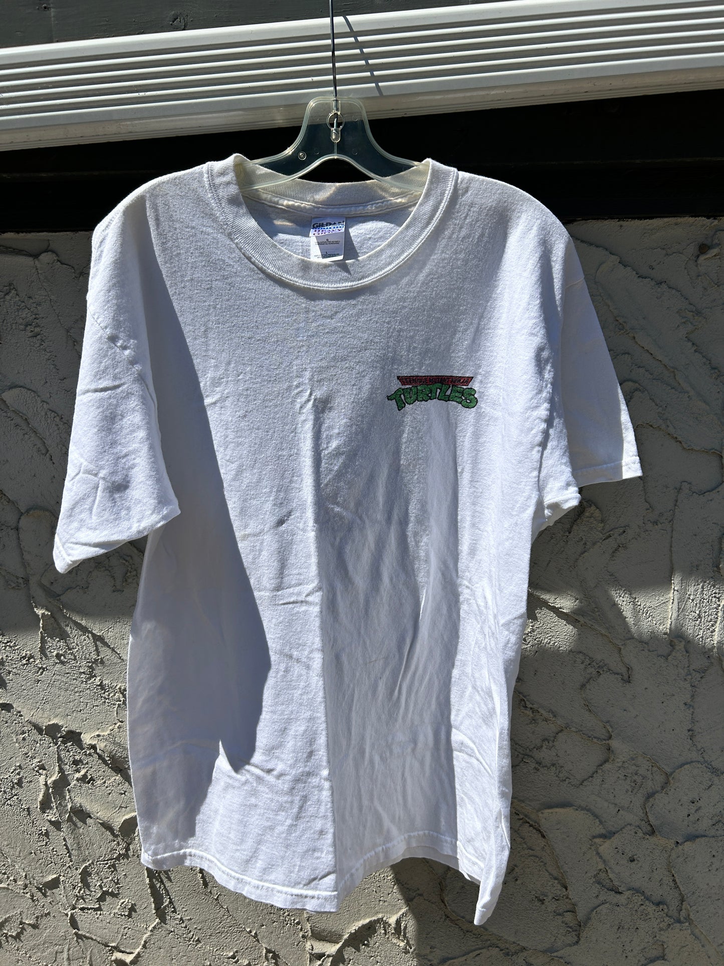 Y2K Teenage Mutant Ninja Turtles White Tee (L)