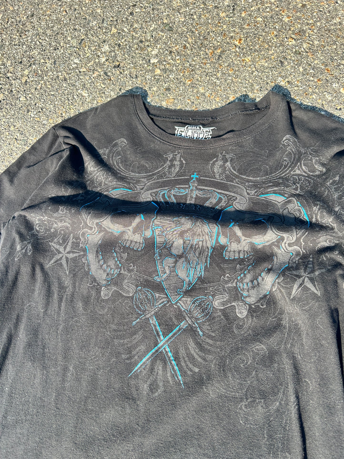 Y2K MMA Elite Waffle Sleeved Shirt (XL)