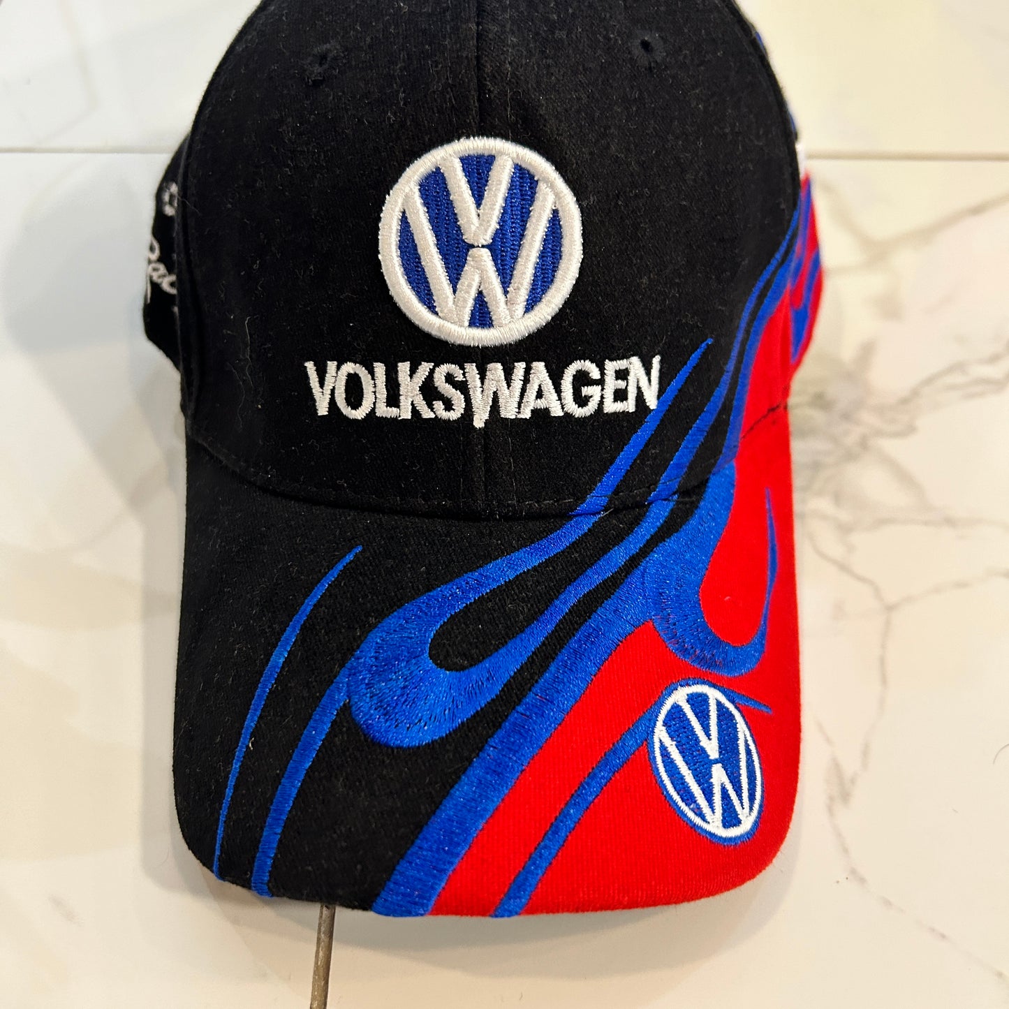 Y2K Style Flame Volkswagen Hat