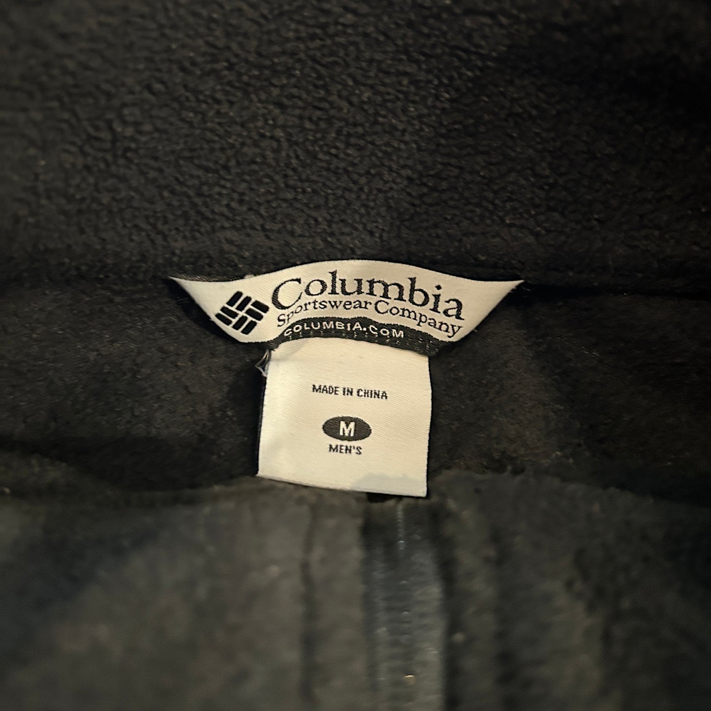 Black Columbia Zip Fleece (M)