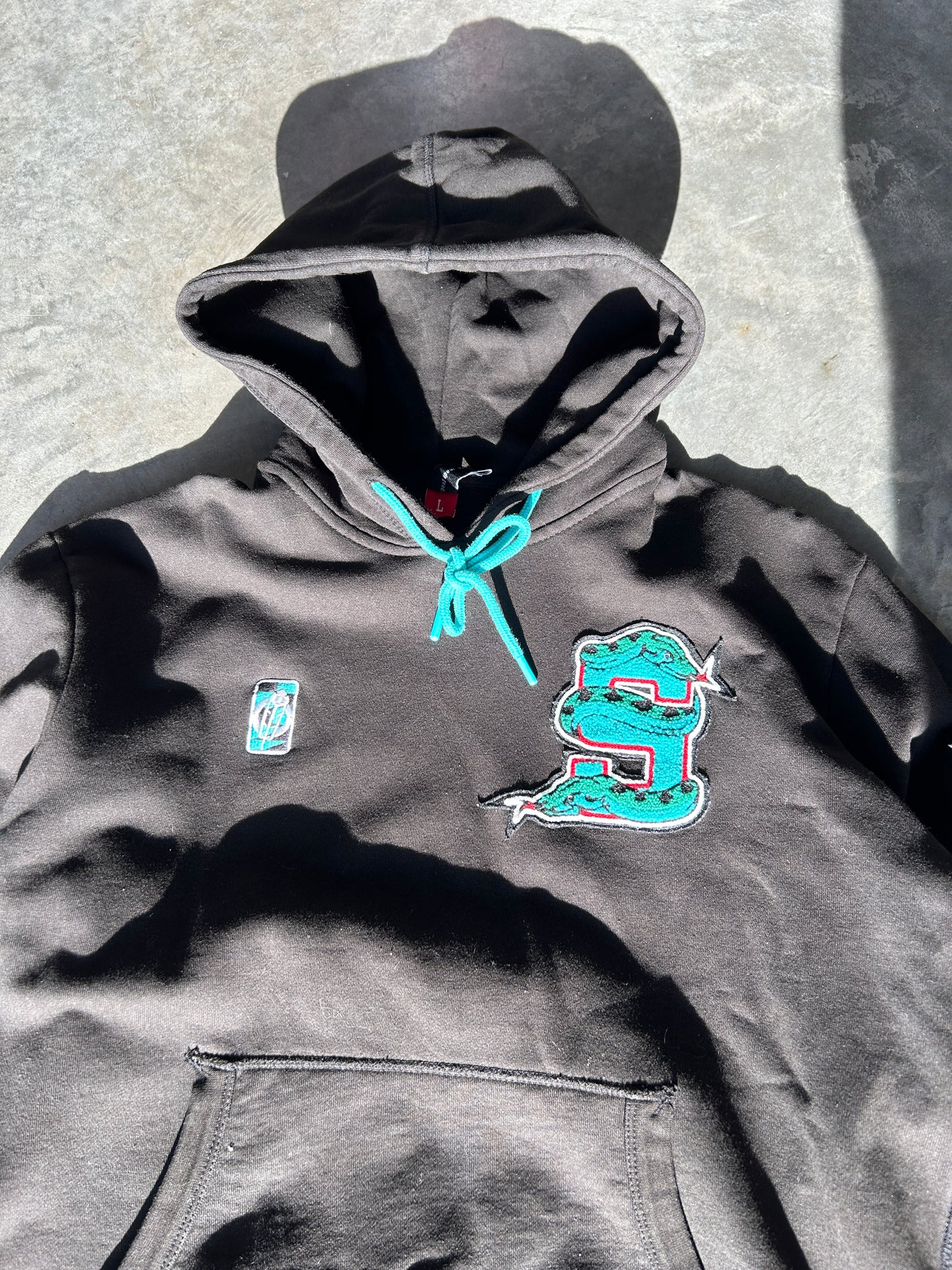Section 35 Chenille Stars Snake Hoodie (L)